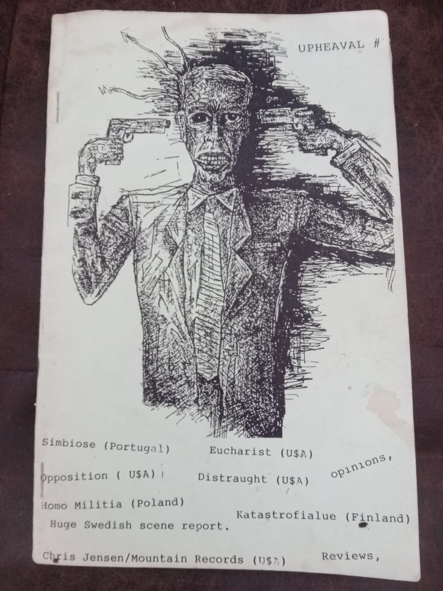 An interview with Finnish Raw Punk band KATASTROFIALUE - Upheaval Fanzine, Boston, 1996 1 KATASTROFIALUE