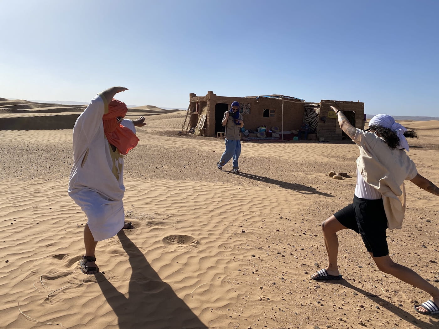 Maulén recorded a grand reinterpretation of Oum Kulthum's "Enta Omri" across Morocco - here's how place shaped every second of it 1 Carlos and LEa does Karate