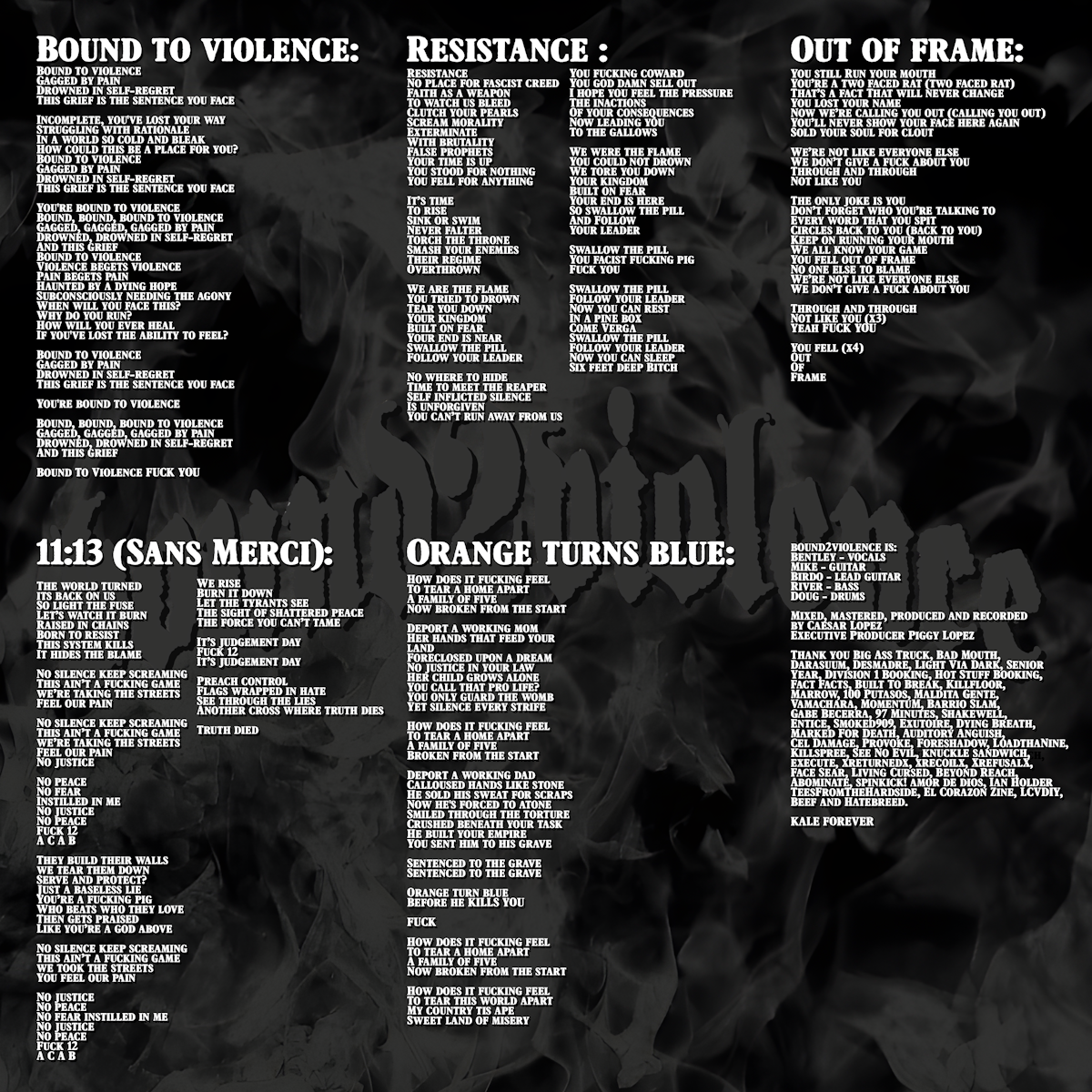 BOUND2VIOLENCE dropped their debut EP and the Inland Empire's hardcore floor is shaking 2 Bound 2 violence