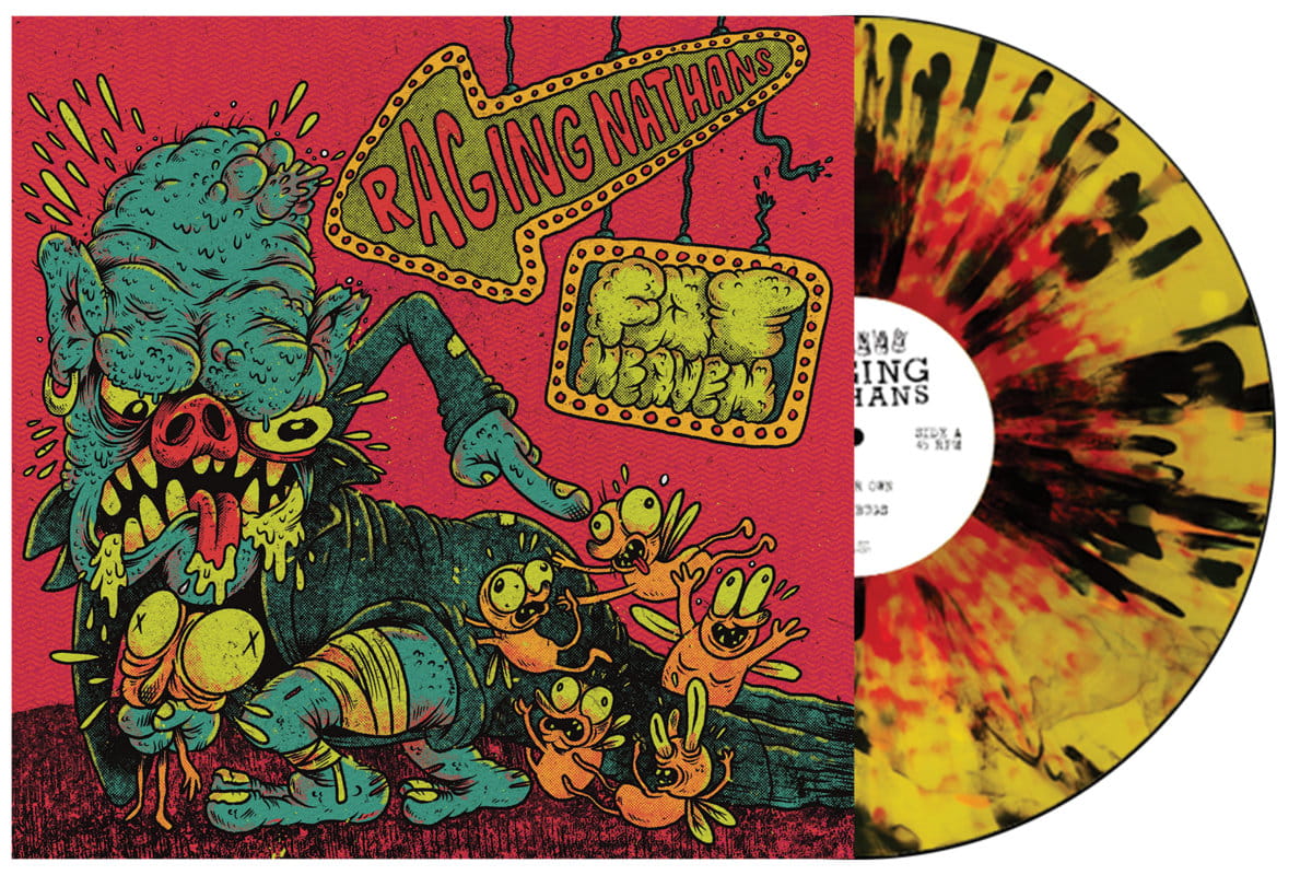Kick-start your week with the infectious energy of the new split from THE RAGING NATHANS and FAT HEAVEN 3 Split
