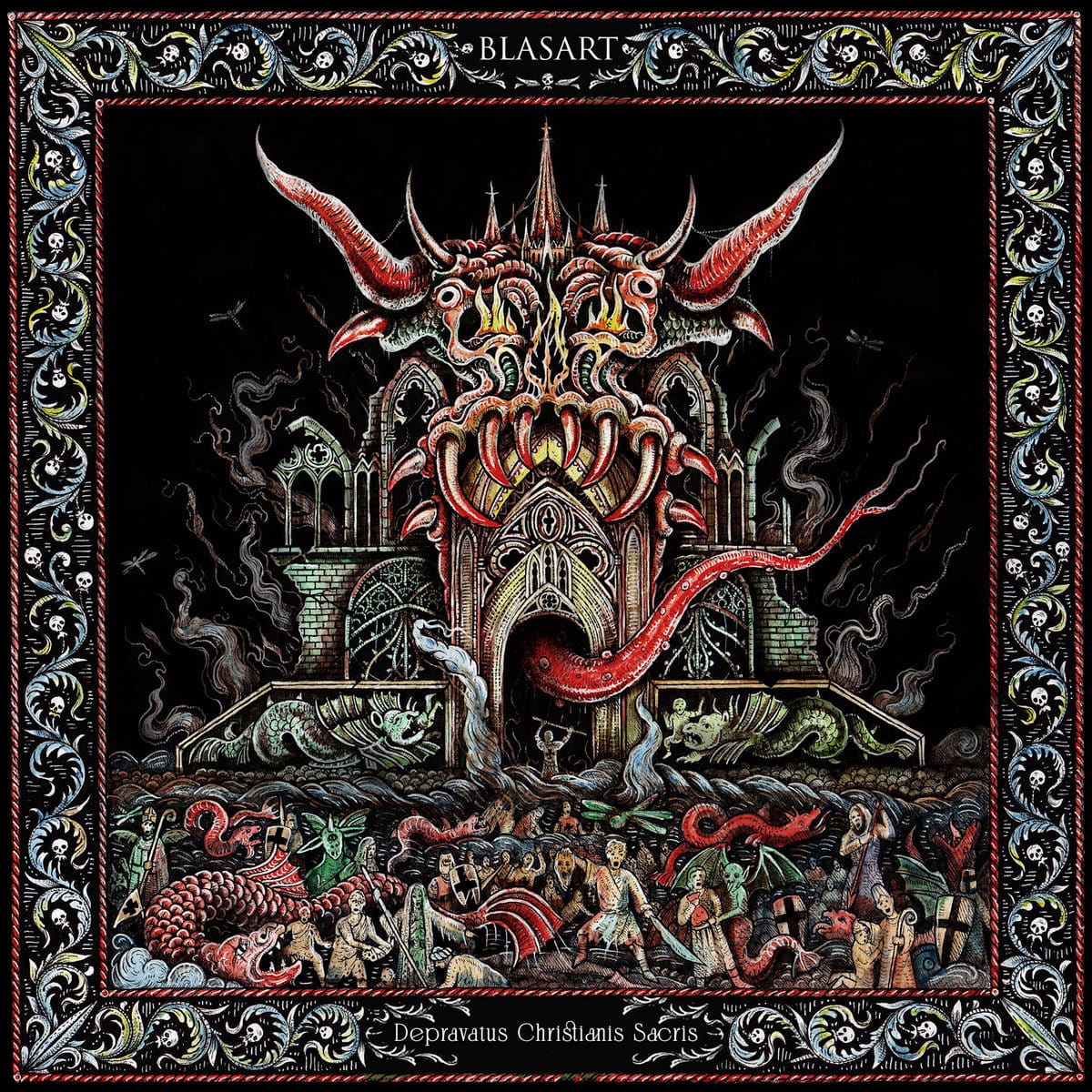 BLASART turn eighteen years of rupture into the anti-Christian weight of “Depravatus Christianis Sacris” 3 Blasart