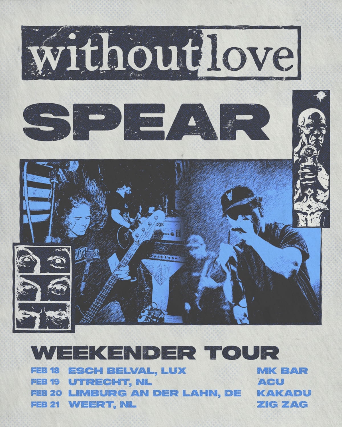 Melodic hardcore pack WITHOUT LOVE confront the cost of paying attention on "Diminishing Returns" 4 Without Love