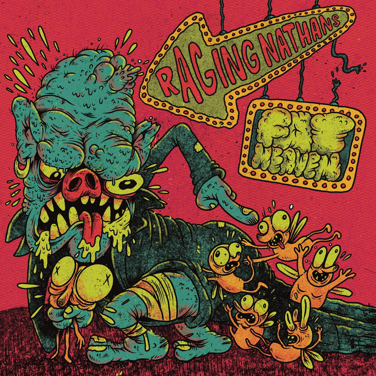 Kick-start your week with the infectious energy of the new split from THE RAGING NATHANS and FAT HEAVEN 1 Split