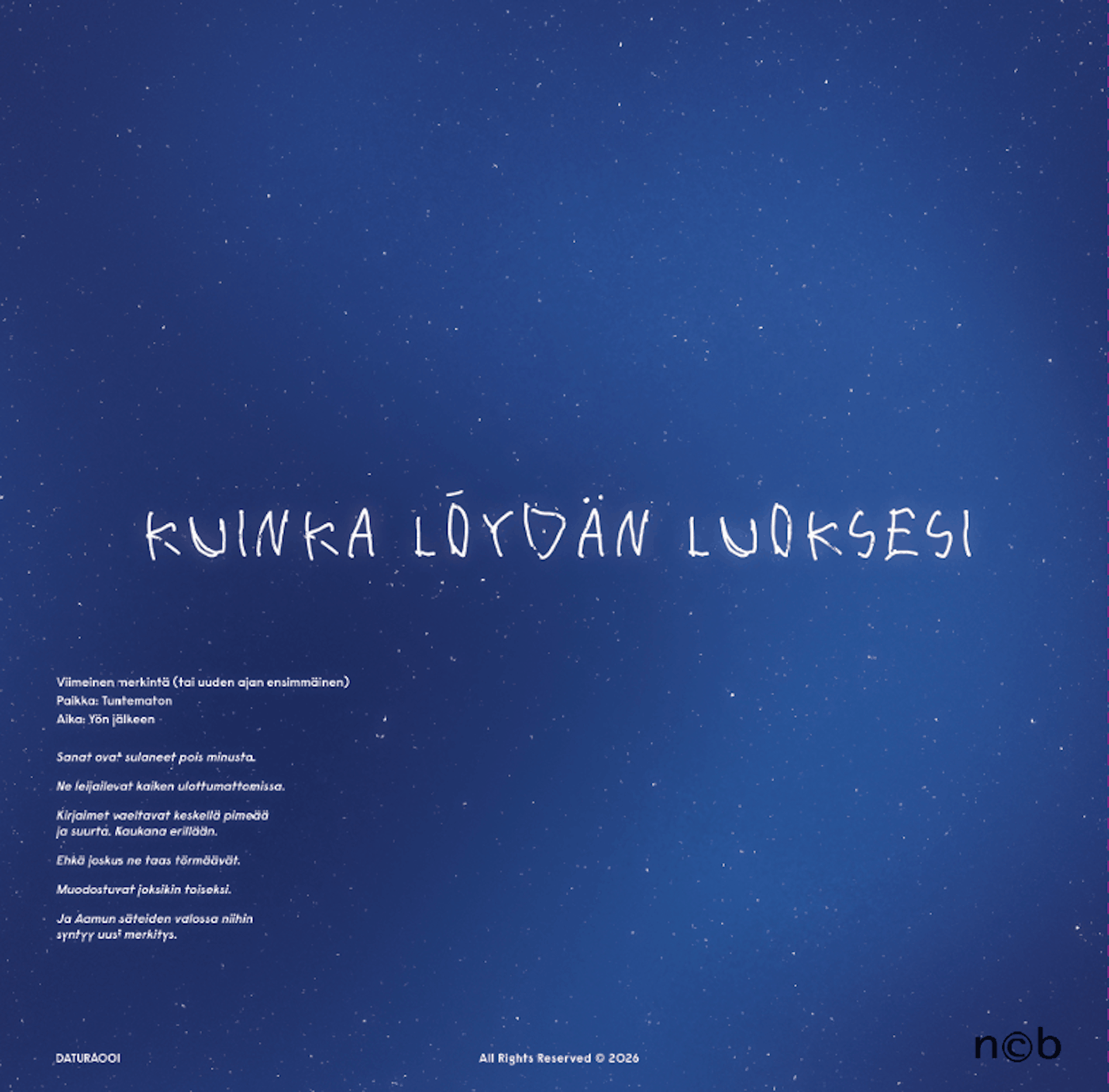 Finnish screamo pioneers EIGHT return with “Kuinka Löydän Luoksesi” and a full VR experience 3 eight