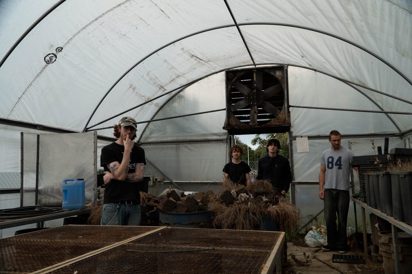 Shoegazin' alt rockers AIRLINE push through fear and static on new EP “Koi” 2 Airline