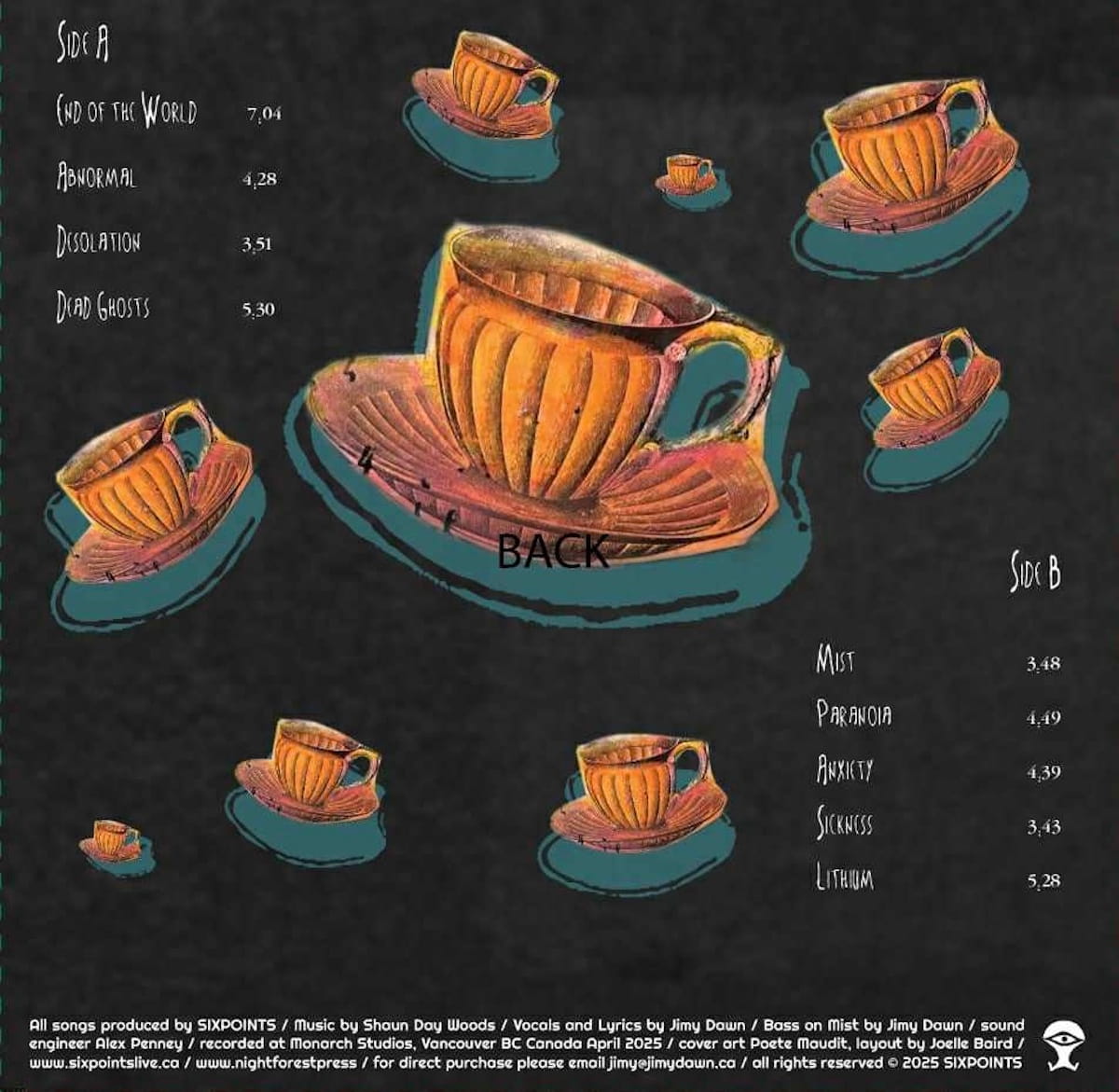 SIXPOINTS on "Lithium'": two islands, a zine that became an autobiography, and experimental music that speaks to ghosts and animals 4 Lithium