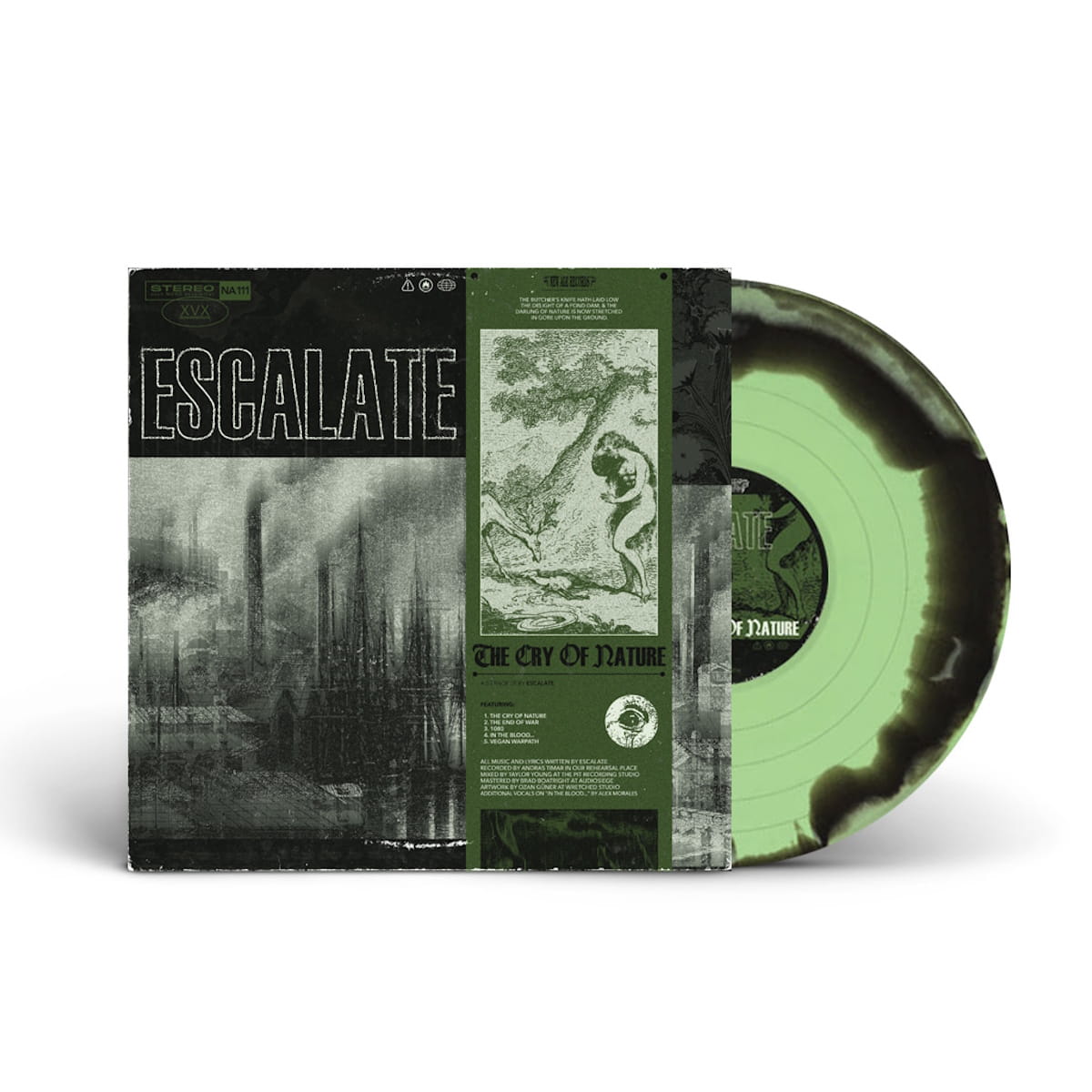 ESCALATE strikes back with “The Cry of Nature,” a strike against speciesism, war, and human arrogance 3 escalate
