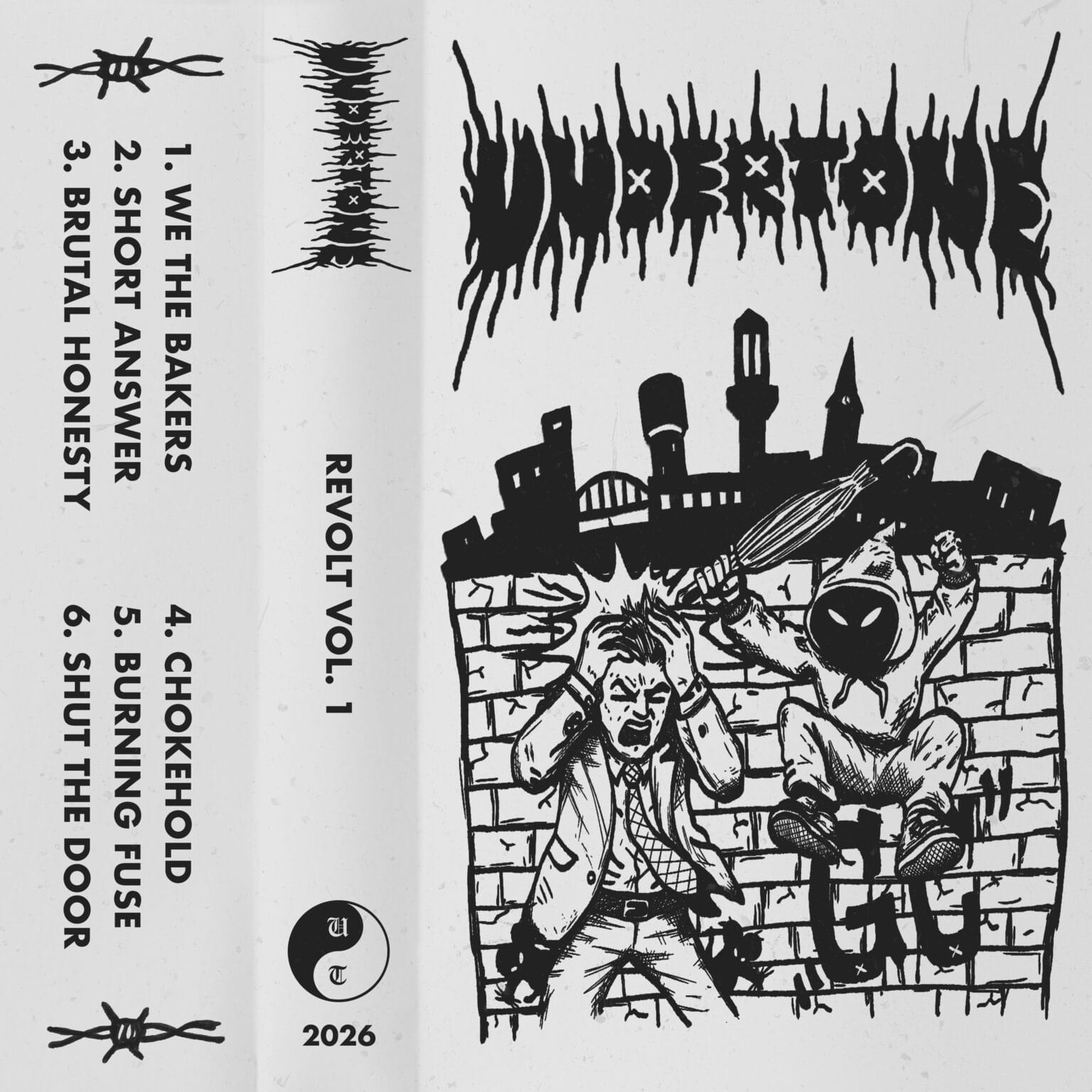 Hengelo hardcore band UNDERTONE put all their anger into "Revolt Vol. 1" 2 Undertone