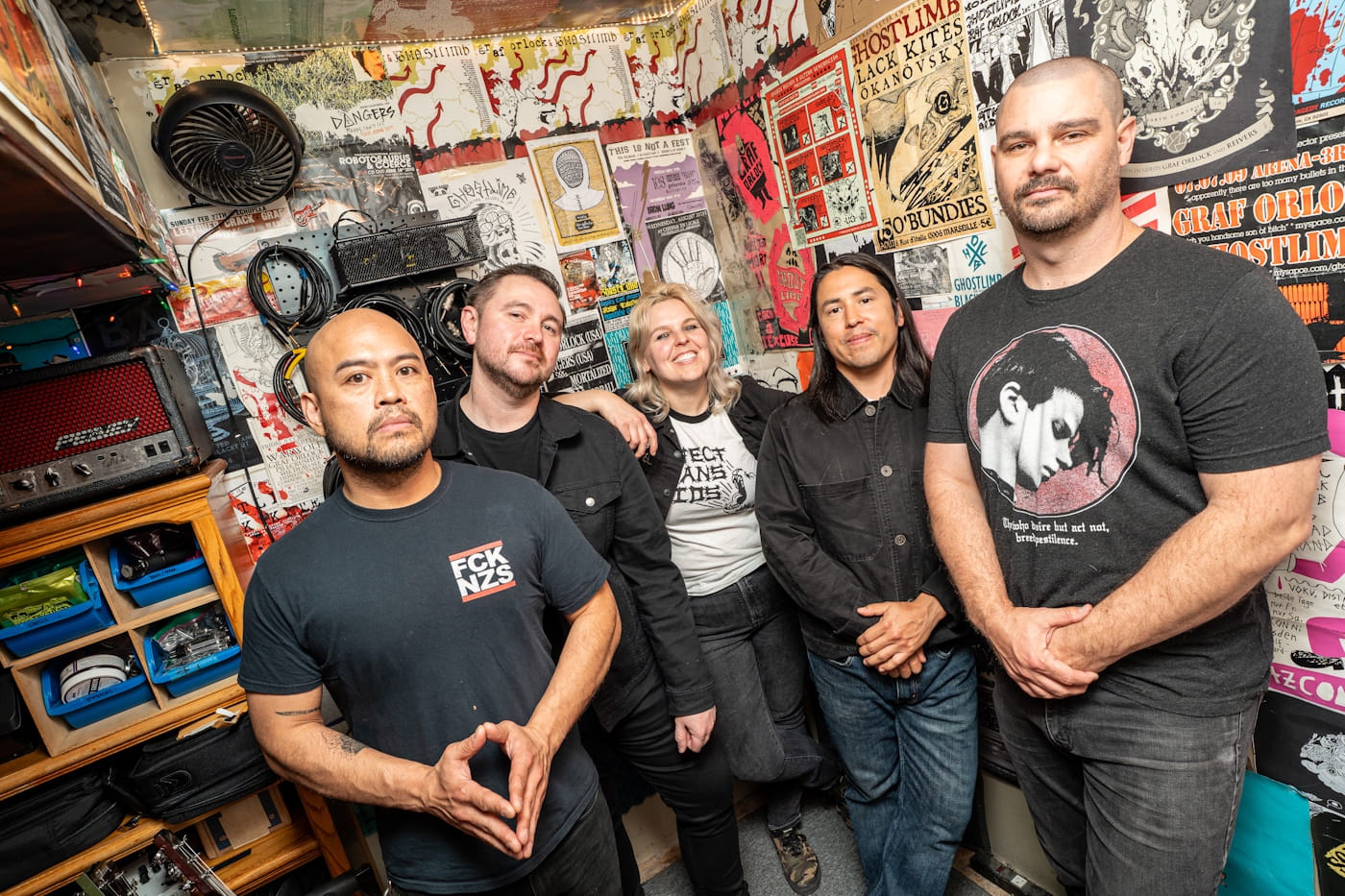 “Noise is the Solution” - LA punks SWEAT premiere new song off of "Tear It on Down" LP 2 Sweat