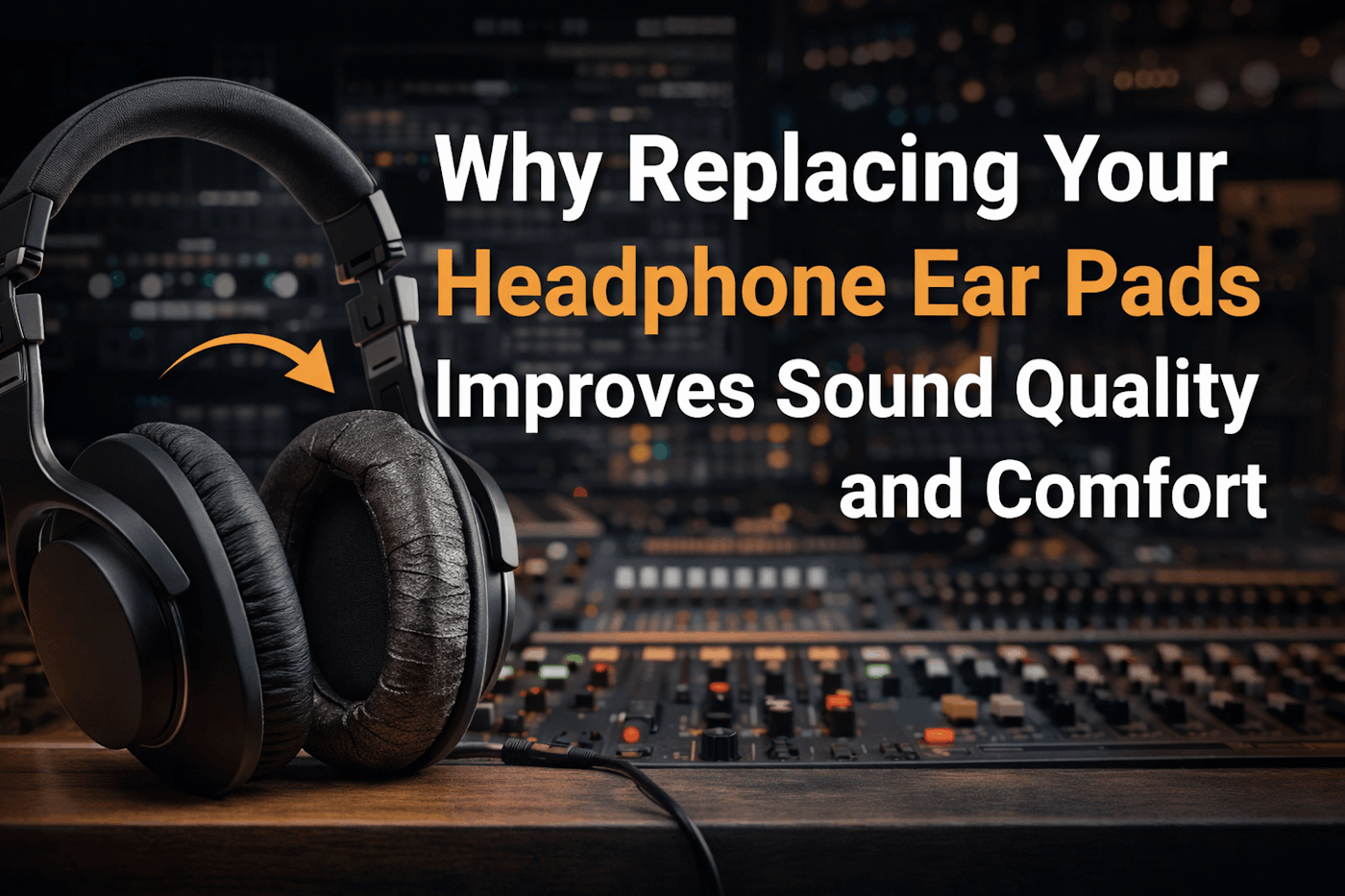 Why Replacing Your Headphone Ear Pads Improves Sound Quality and Comfort