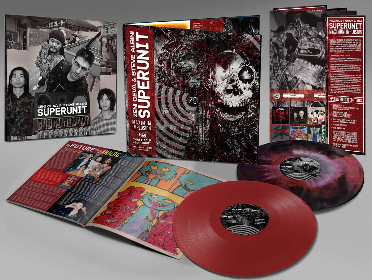 From Tokyo flyers to analog tape fights: inside Zeni Geva and Steve Albini’s Superunit years 3 0042270097 10 1