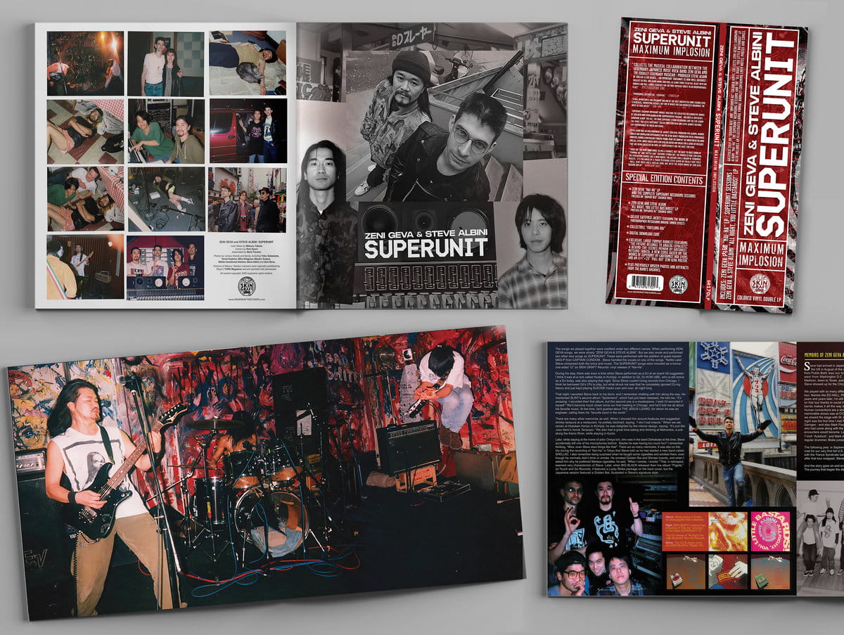 From Tokyo flyers to analog tape fights: inside Zeni Geva and Steve Albini’s Superunit years 4 Zeni Geva & Steve Albini