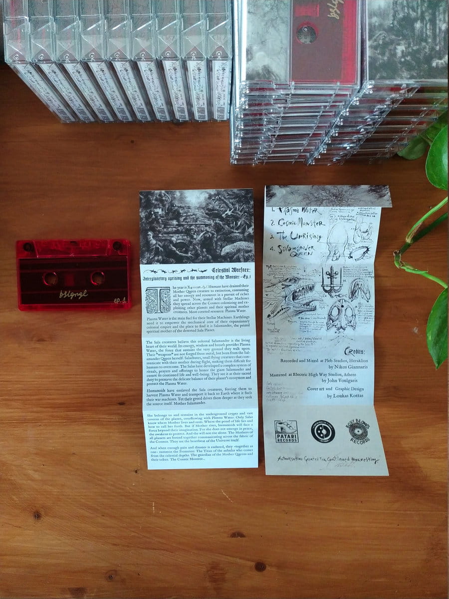 BASAL GANGLIA launch sci-fi trilogy "Celestial Warfare" with debut label EP out now 8 basal ganglia, heavy psych