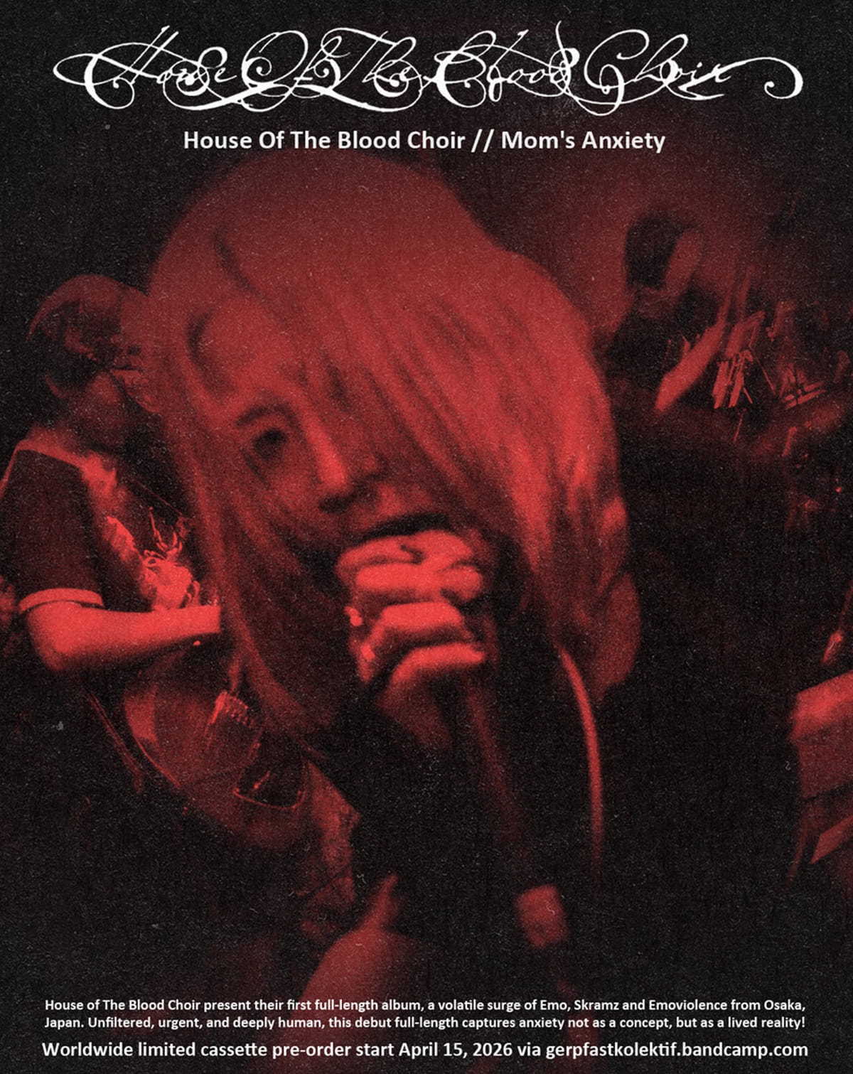 Alt screamo act HOUSE OF THE BLOOD CHOIR on "Mom's Anxiety," Namba Bears, and Osaka's small skramz scene 3 House of The Blood Choir
