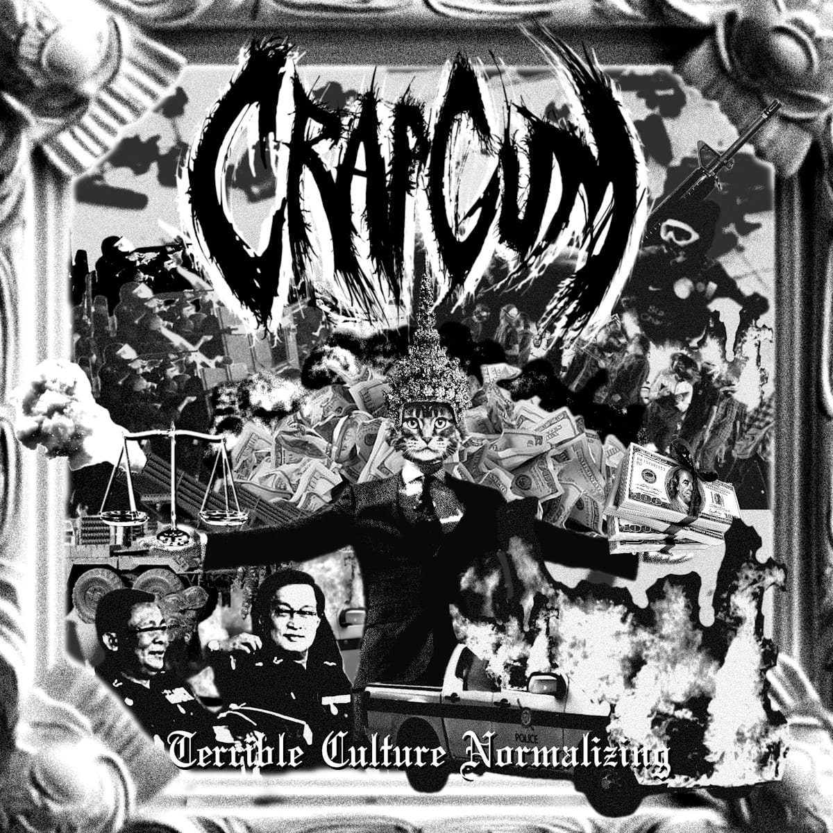 Bangkok duo CRAPGUM channel grindcore minimalism into a 15-minute critique of normalized brutality 2 Crapgum