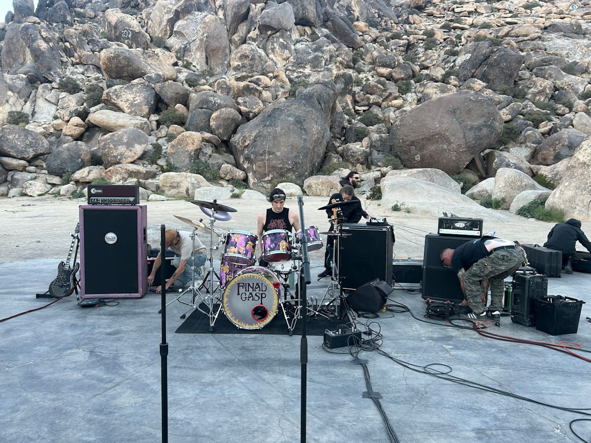 FINAL GASP map 26 days of tour life behind “New Day Symptoms,” ghost towns, bad gigs and all 16 Day 16