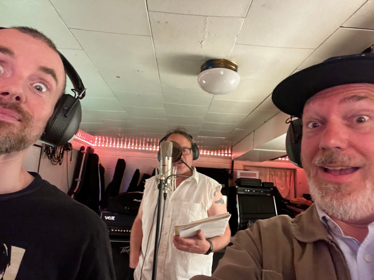 Garage punk rock'n'rollers THE DOWNSTROKES turn small-town parades, insomnia, and old bands into “The Furious Hours” 6 Gerry Sngs with Josh and Robin