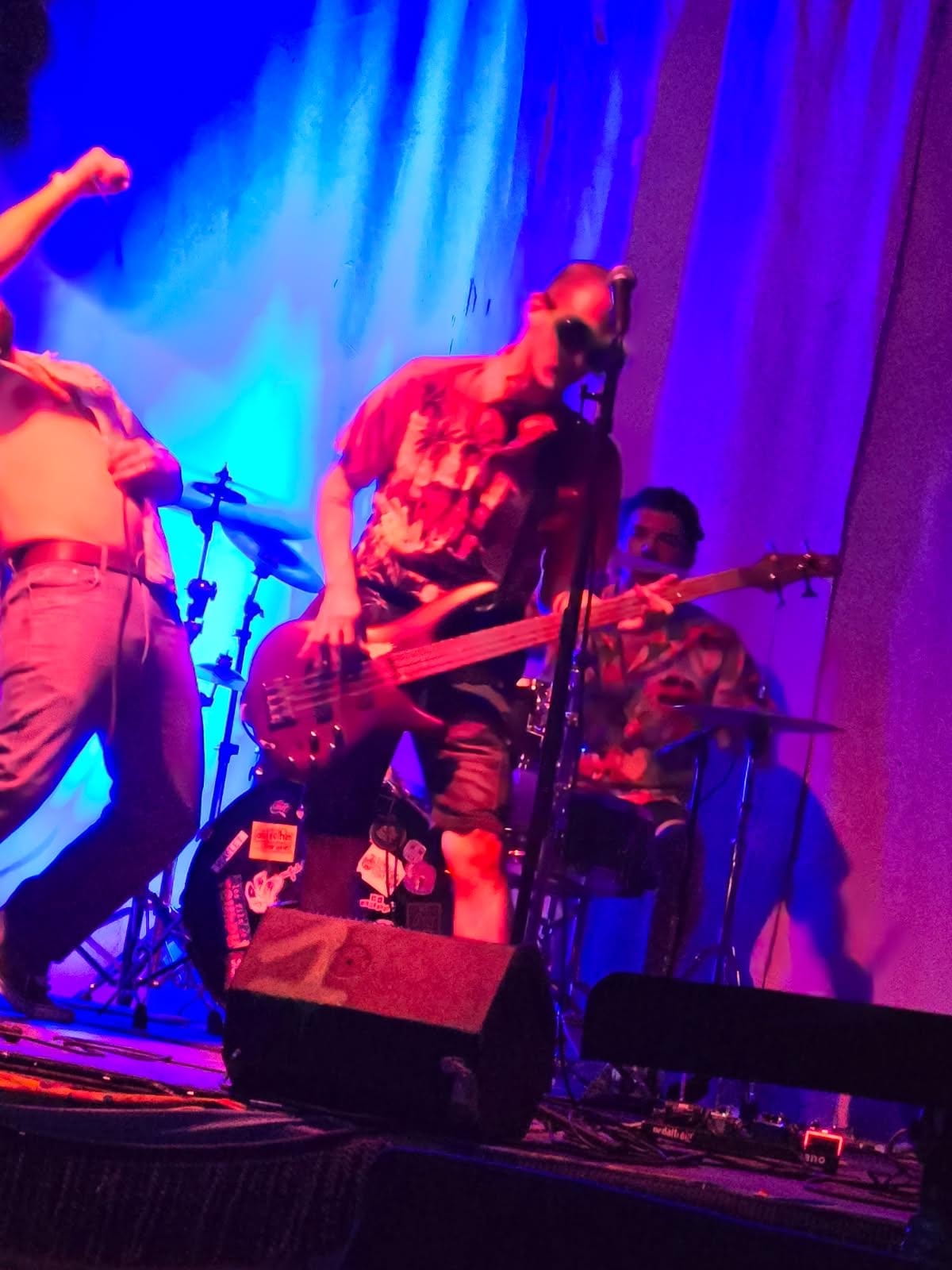 CASH BRIBE turn a wedding joke into a blown-out live document on “White Wedding” 6 Brian at Zoey and Charlottes wedding. It was at some sort of artist collective spot in Bushwick.