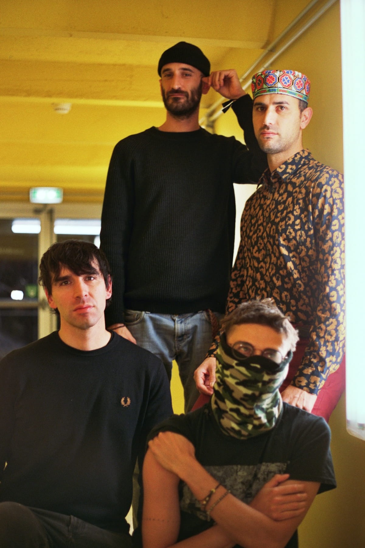 Sicily’s MOTHER GIRAFFE map late-capitalist anxiety and turn repetition into pressure on “Food Is a Necessity” 1 Mother Giraffe