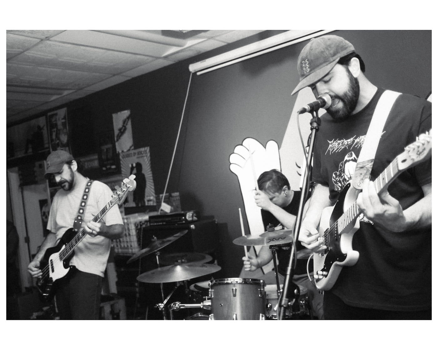 Baltimore’s emo alt rockers STILL BONES turn frustration into motion on collaborative EP “Start/Stop” 2 Still Bones Live at Wax Atlas (photo by Michael Stewart)