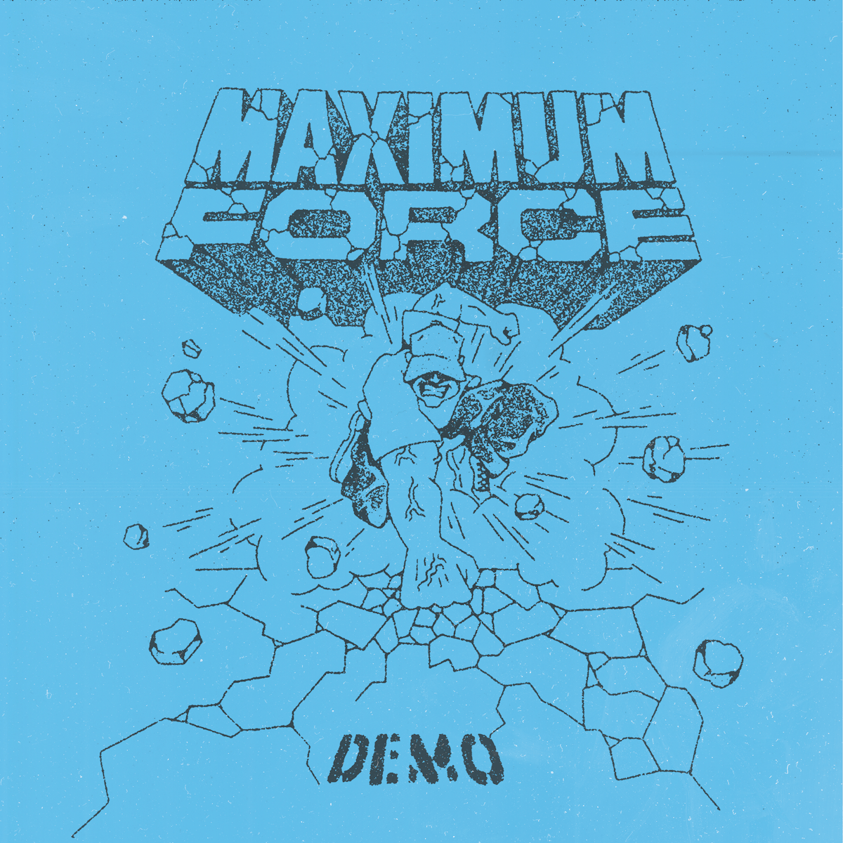 Cobourg hardcore muscle MAXIMUM FORCE lock into late-80s hardcore blueprint on “Physical Therapy Records” demo 1 Maximum Force
