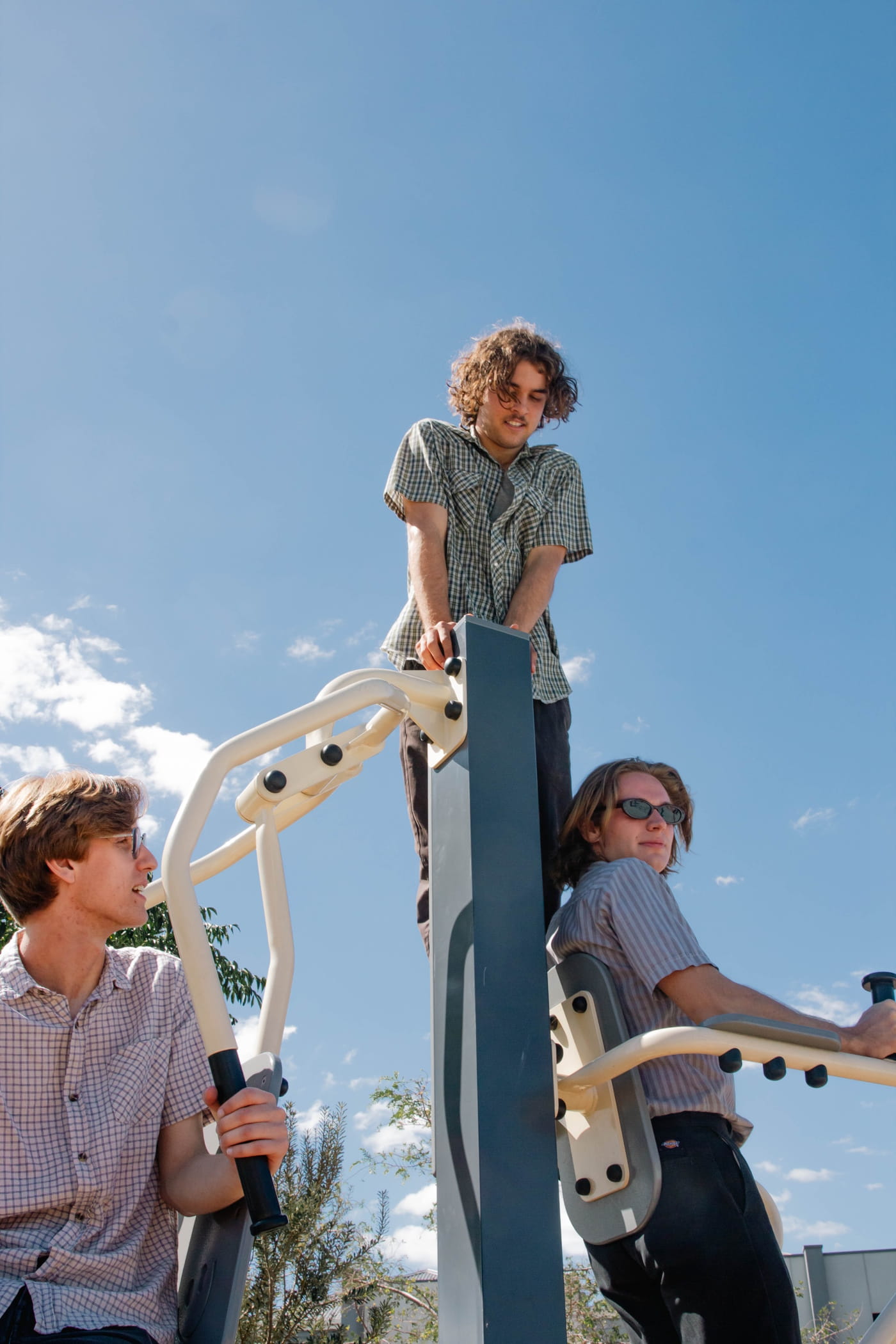 Adelaide trio TOWNHOUSE drop "Avenger Level Threat" video, off a bedroom-recorded EP and a tight DIY scene 3 TOWNHOUSE