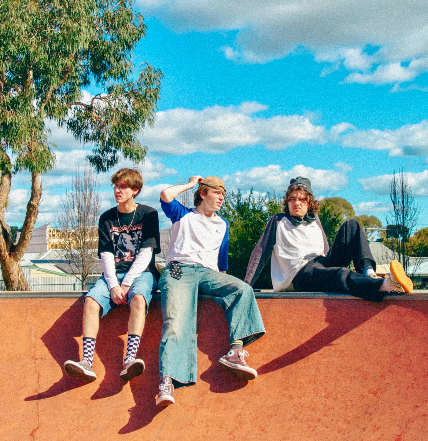 Adelaide trio TOWNHOUSE drop "Avenger Level Threat" video, off a bedroom-recorded EP and a tight DIY scene 2 TOWNHOUSE
