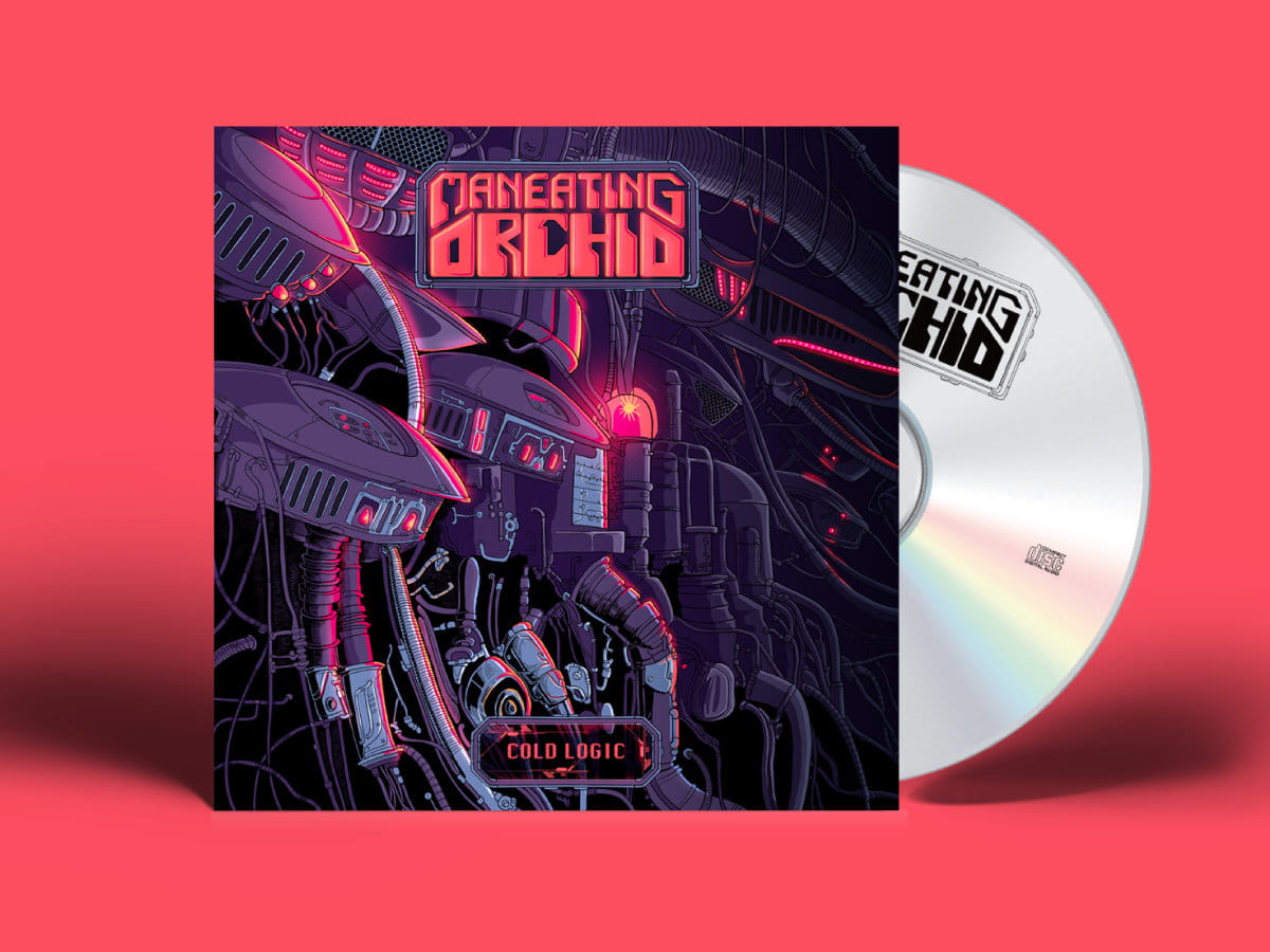 Indian mathcore machine MANEATING ORCHID Maneating Orchid pull Bad Brains, Gorguts and a Zorn-style swing section into one song on "Cosmic Shroud" 1 maneating orchid