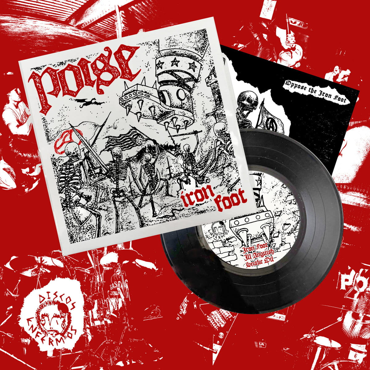 Spokane / Portland d-beat hardcore punk POISE premiere "Ill Anguish", walk through the politics behind "Iron Foot" 2 POISE