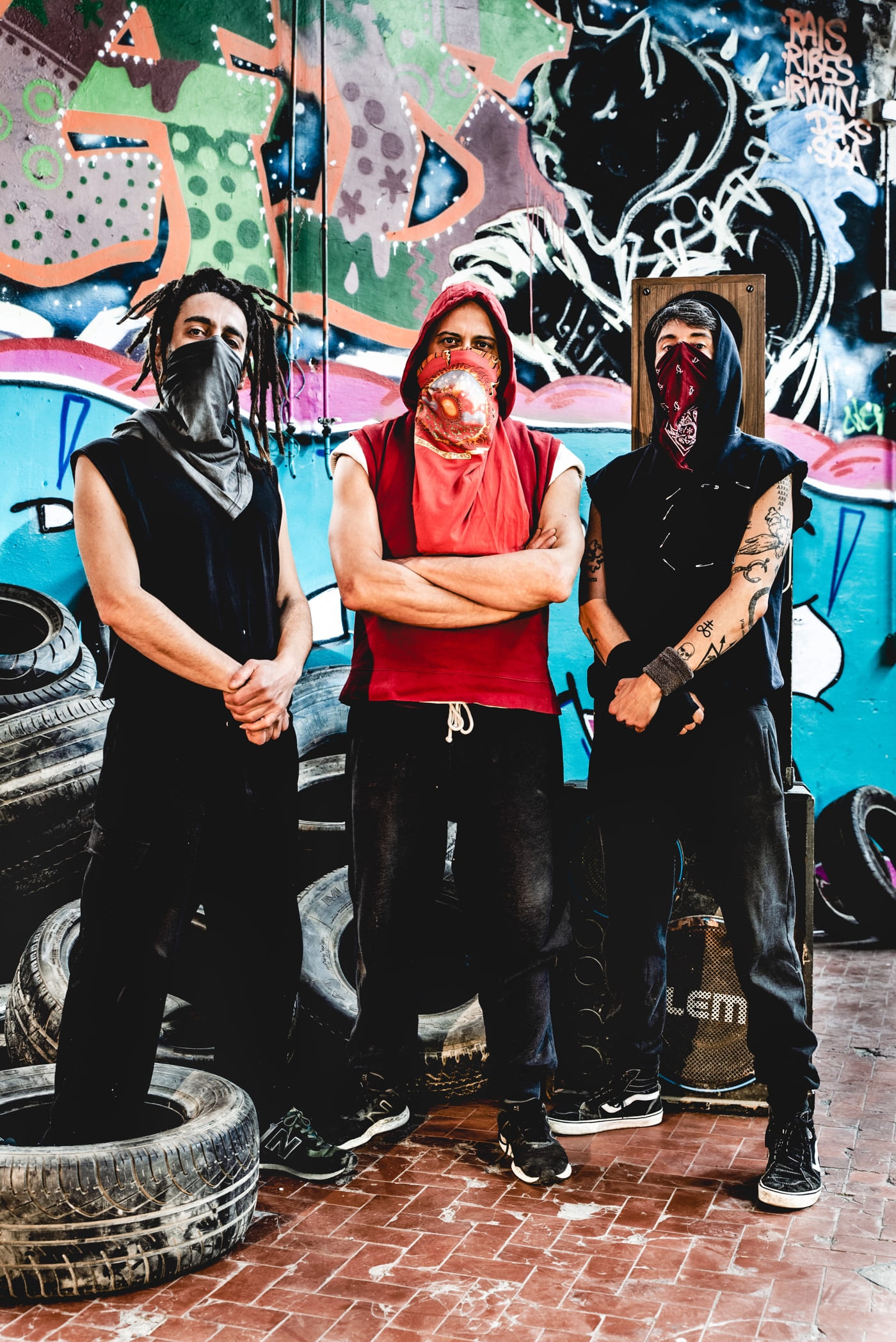 CAVEIRAS turn '60s Brazilian outlaw cinema, Quimbanda, and dub into "baile punk" 1 Caveiras, by UTOPIE CLANDESTINE