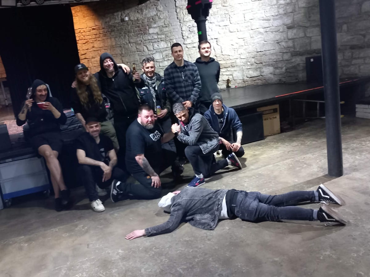 Tour Diary: on the road with blackened metalcore beast ANCST and neocrust d-beat act MÄRNØ 3 Prague