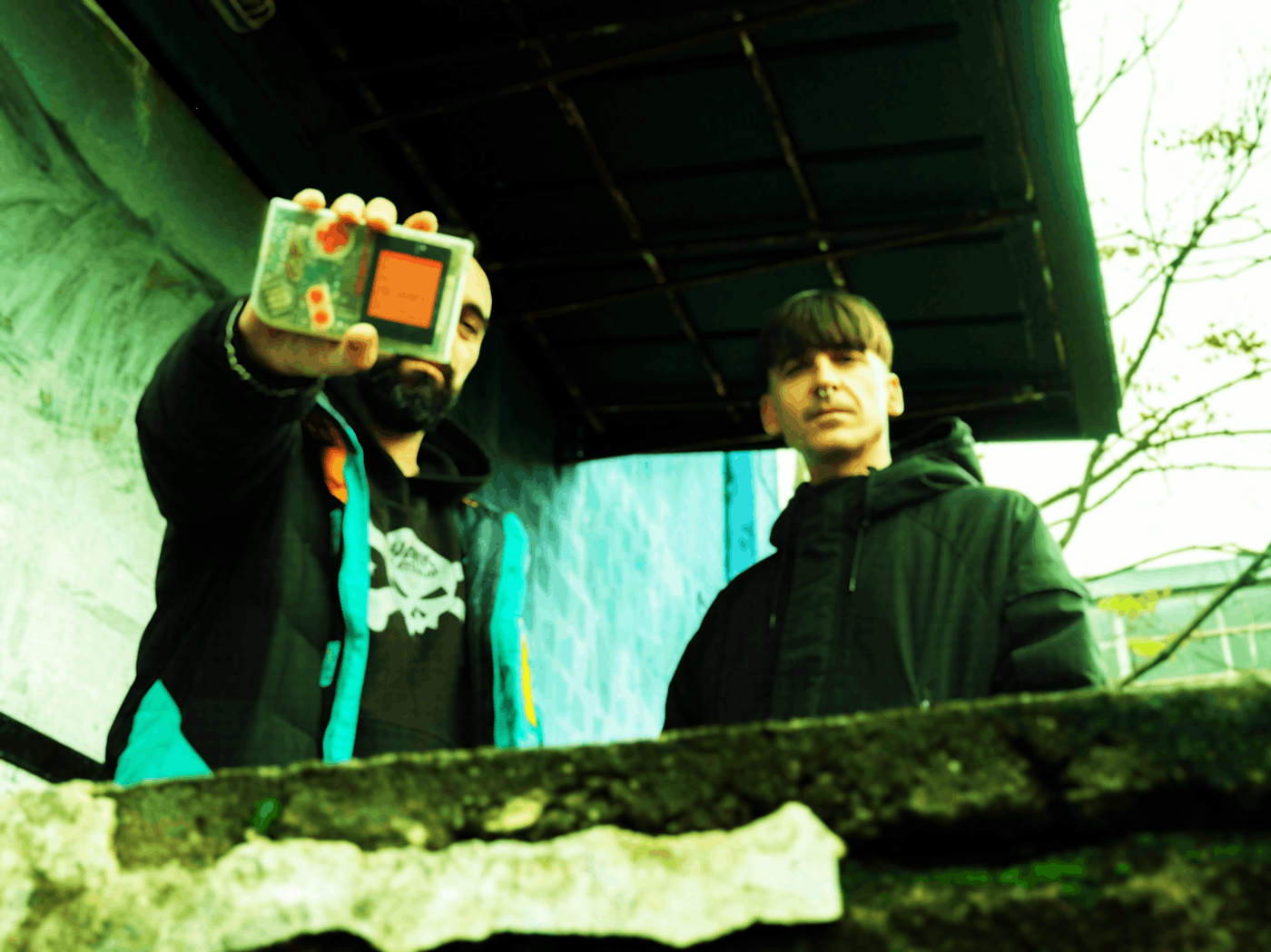 GOM JABBAR, the chiptune cyberpunk duo of Stormo's Federico Trimeri and Kenobit's Fabio Bortolotti, share self-titled debut 1 Gom Jabbar