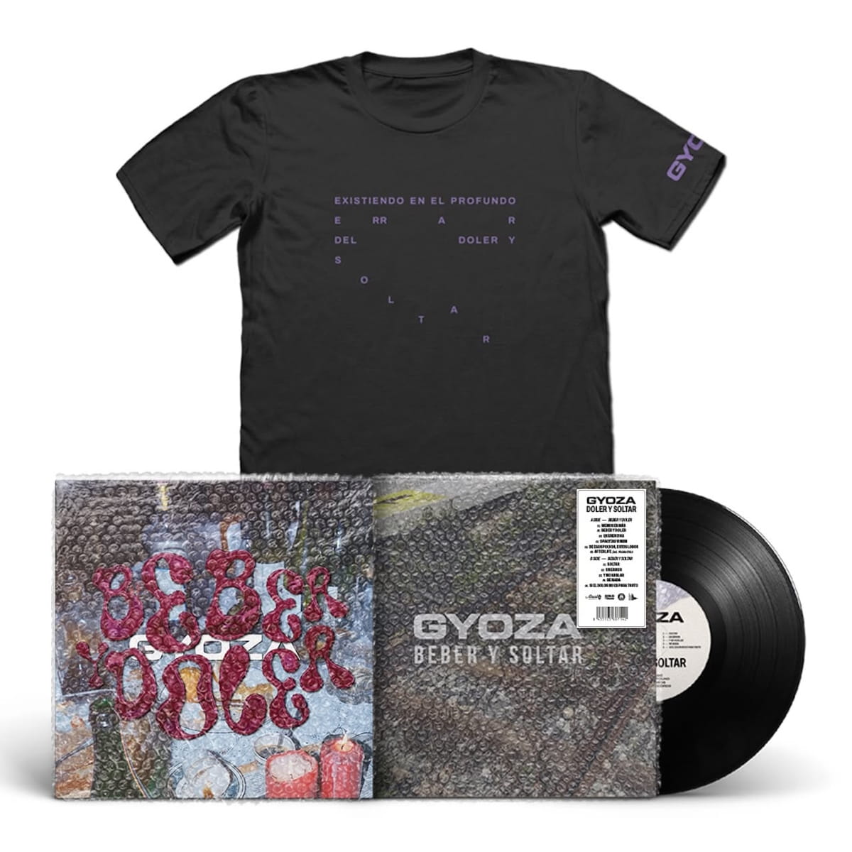GYOZA turn grief into a two-sided record on "Beber y soltar" 4 Gyoza artwork