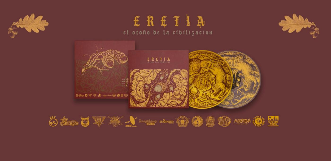 Cantabria post metal / post hardcore band ERETIA "The Autumn of Civilization," a massive 14-label co-release built to leave a mark 1 Eretia