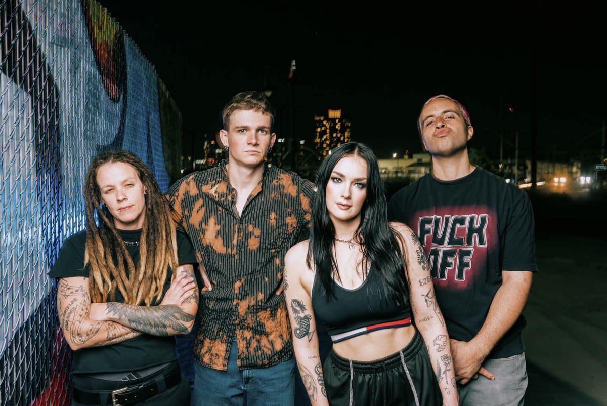 LA's MERMAID ISLAND turn punk rock survival mode into a self-titled debut 4 Mermaid Island by Jeff Antons