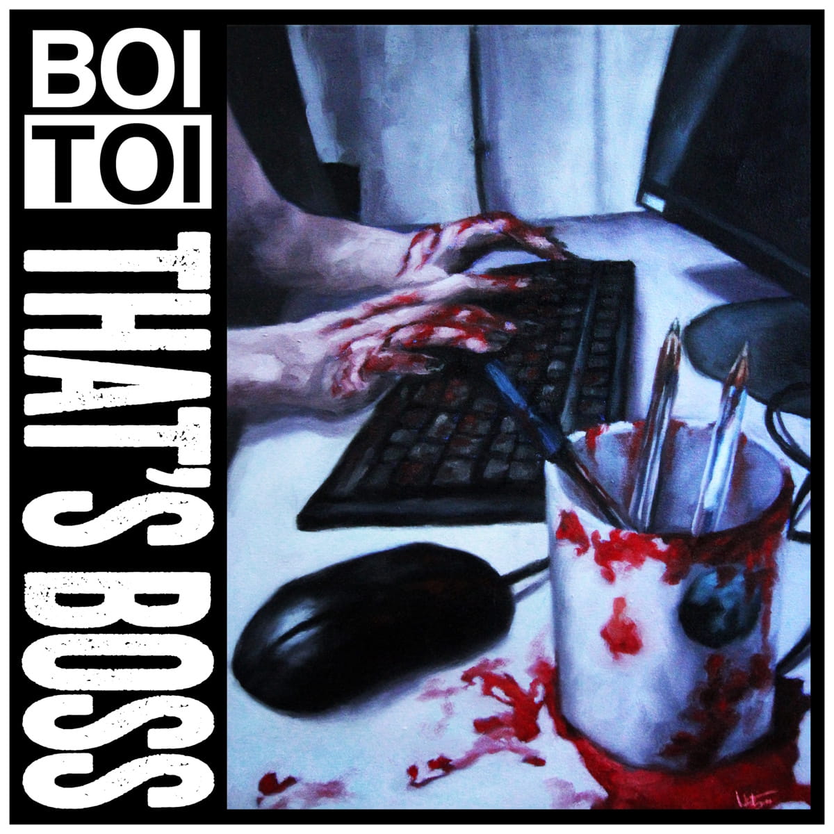 BOI TOI plays with post post-hardcore on "That's Boss", super adventurous, crazy 5-tracker worth your time 5 BOI TOI