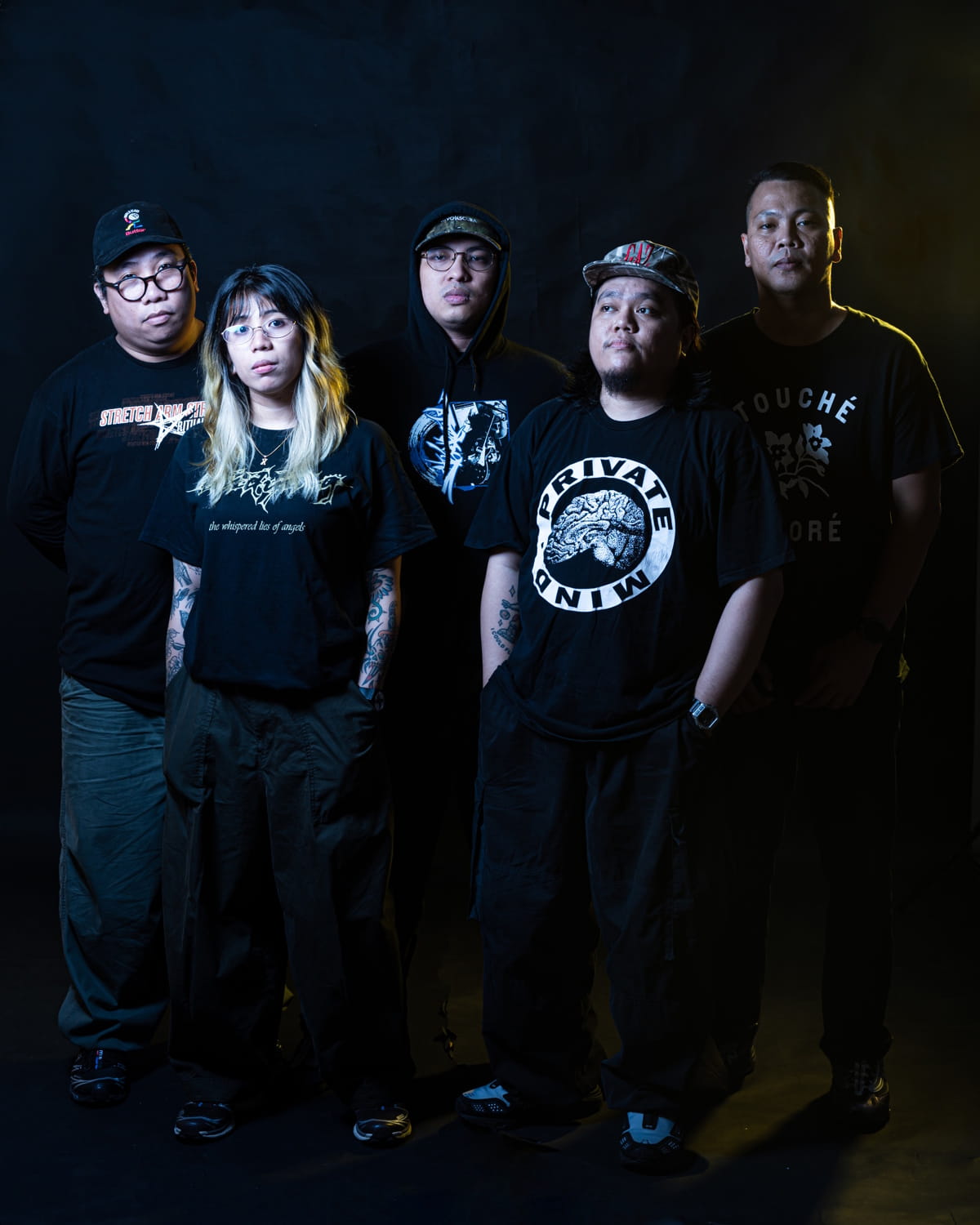 Manila straight edge band FIGURE OUT storms "Through The Tides", with Pat Flynn, Riz of Eskrima and Kyo of Monument X across three tracks 5 FIGURE OUT, by Ray Fernandez