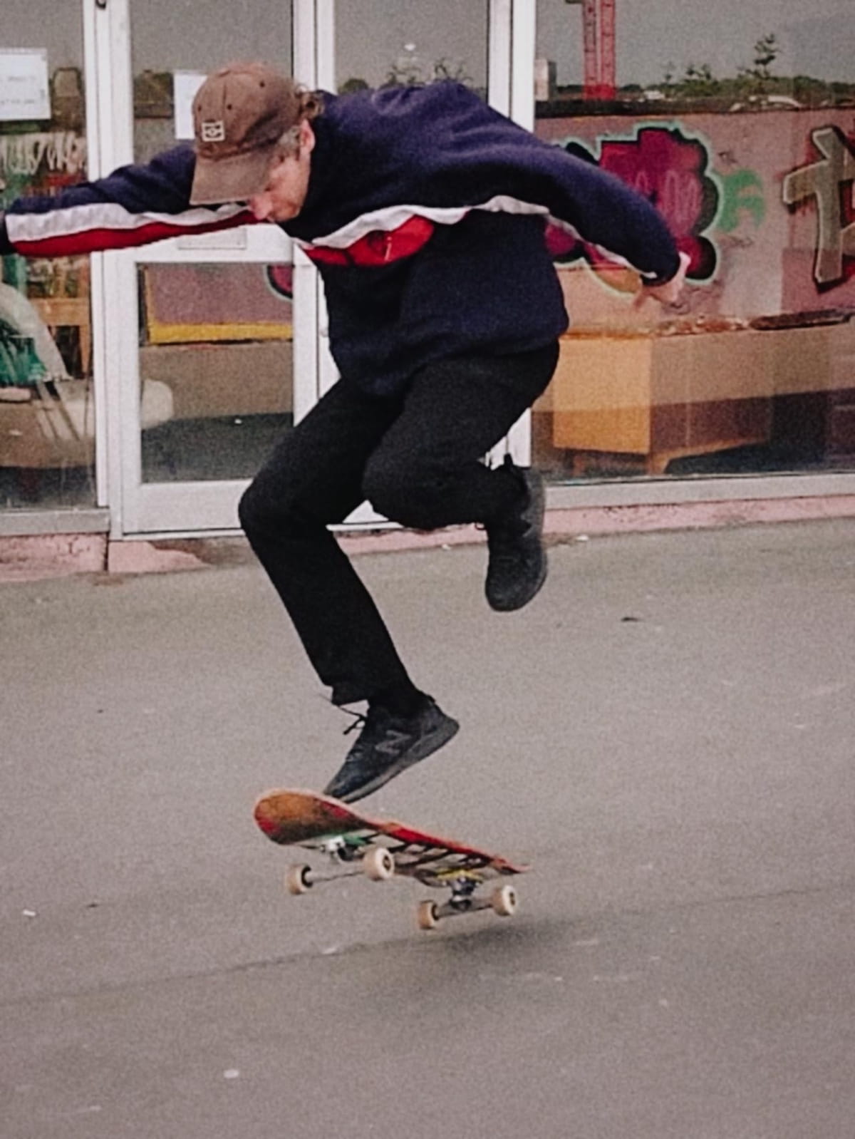 Australian synth post punks SCREENSAVER send a mid-tour dispatch from Europe, reflect on community, landlords, and why creative expression matters 9 Dorian skating out the front of Delicious Clam