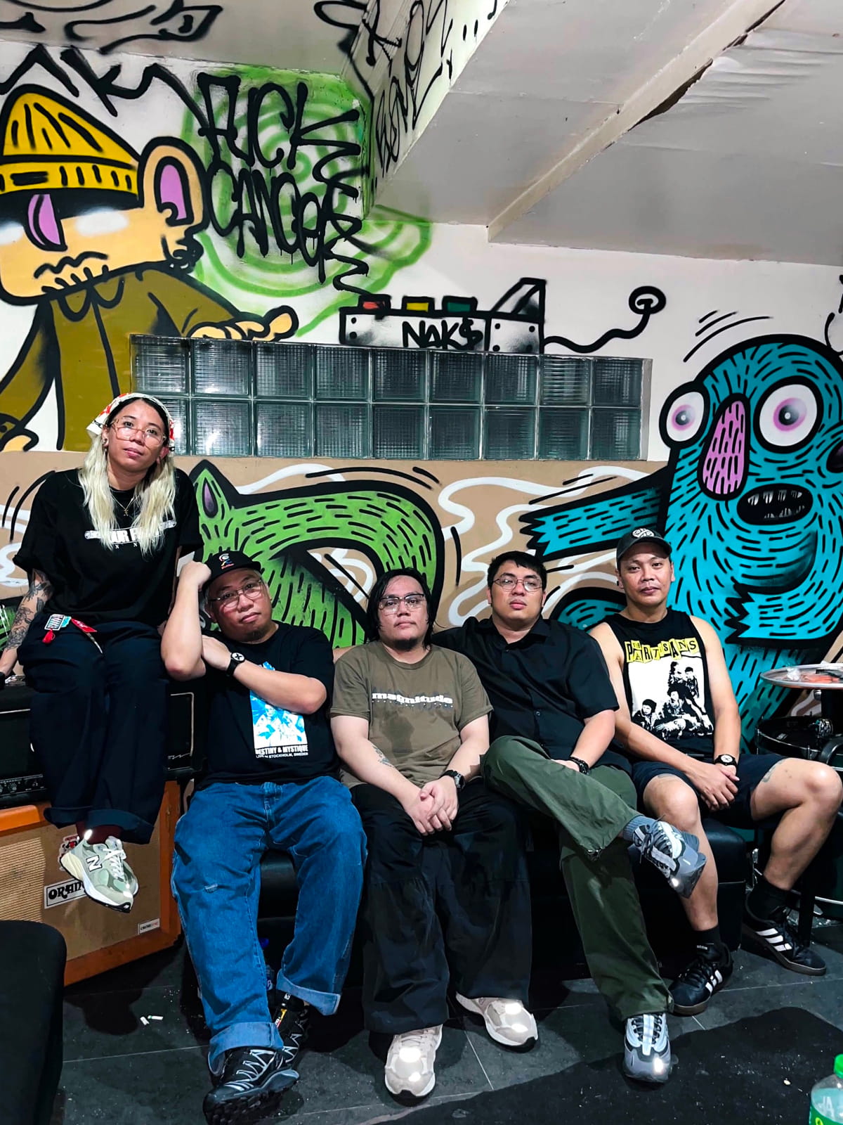 Manila straight edge band FIGURE OUT storms "Through The Tides", with Pat Flynn, Riz of Eskrima and Kyo of Monument X across three tracks 2 FIGURE OUT