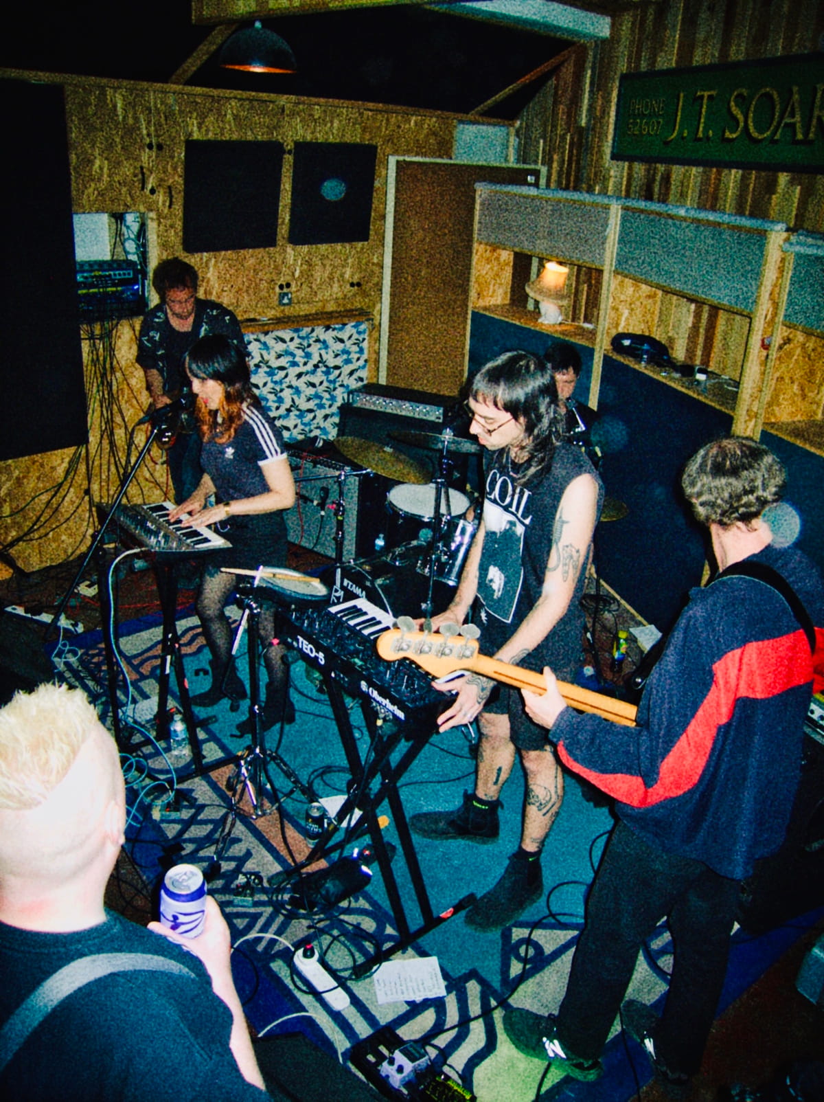 Australian synth post punks SCREENSAVER send a mid-tour dispatch from Europe, reflect on community, landlords, and why creative expression matters 17 Live at JT Soar_by Roadie Hugh
