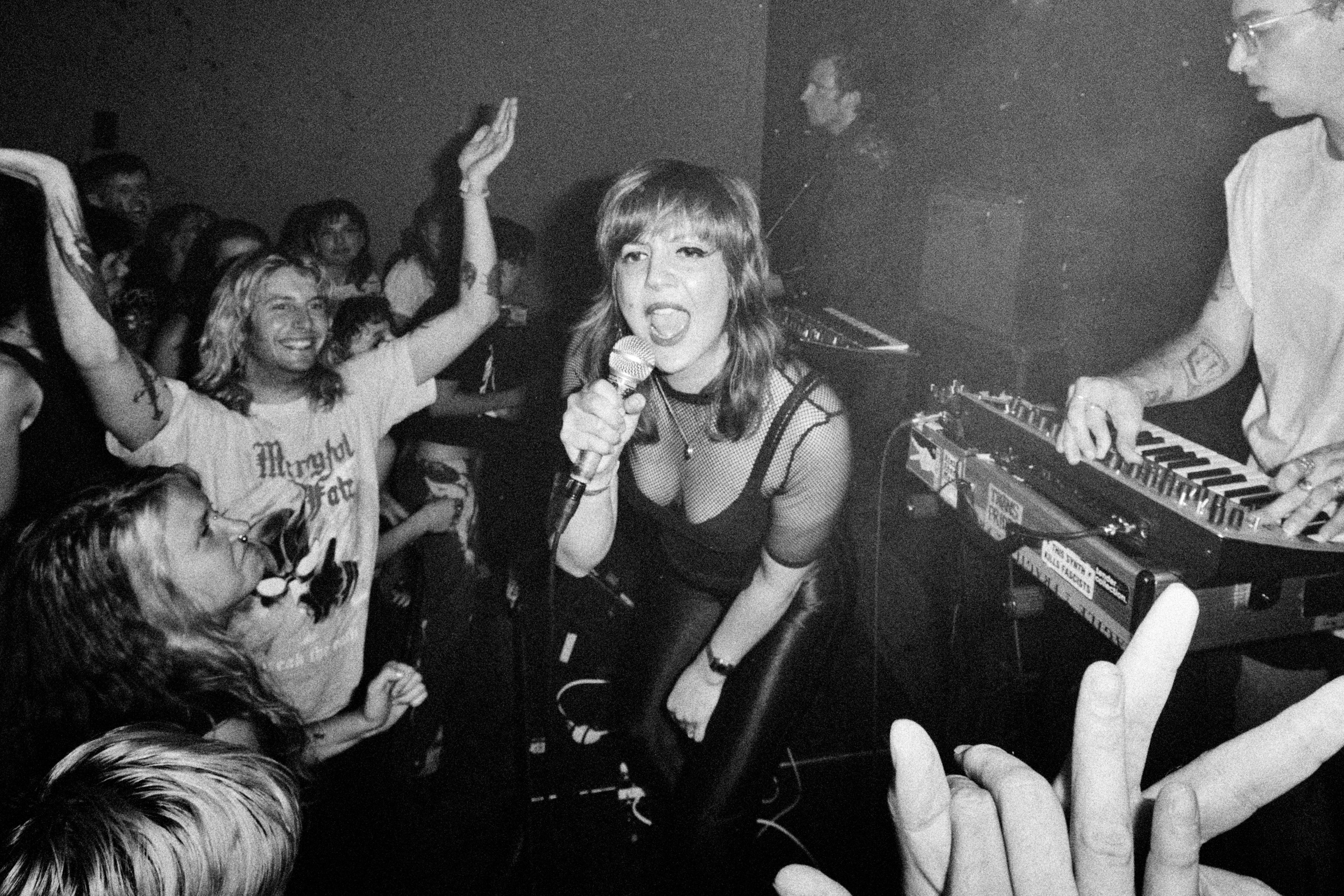 Australian synth post punks SCREENSAVER send a mid-tour dispatch from Europe, reflect on community, landlords, and why creative expression matters 16 Live at Get Lost Fest