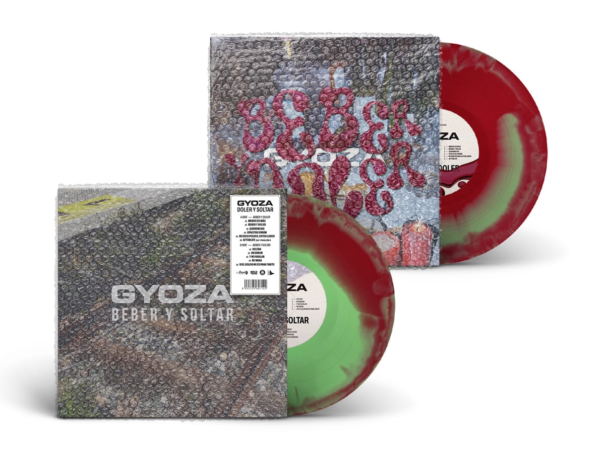 GYOZA turn grief into a two-sided record on "Beber y soltar" 2 Gyoza vinyl