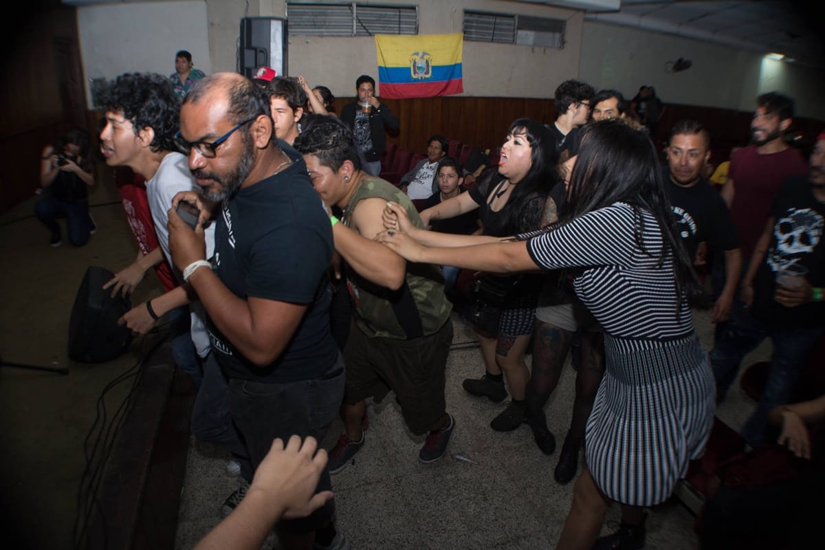 PUKARANA talk 23 years of Ecuadorian hardcore, DIY shows, and the story behind "Suicidio Escolar" 1 PUKARANA