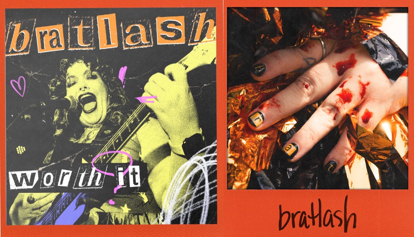 bratlash walk through their debut EP, discuss power, transmutation, an all-femme production chain, and staying off Spotify 1 Bratlash