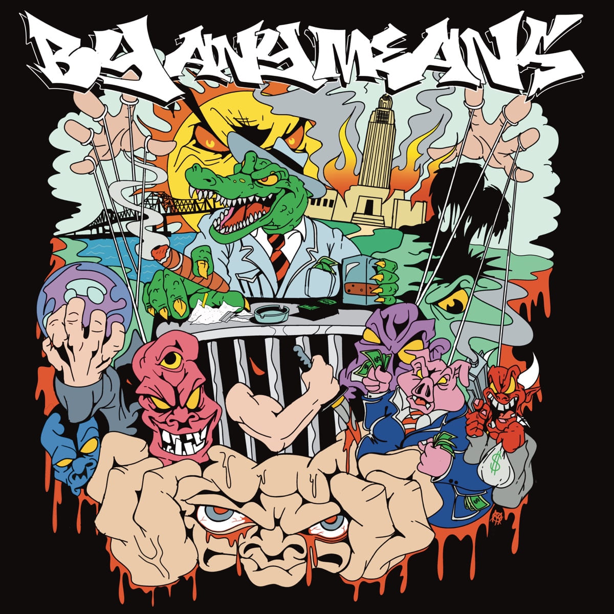 BY ANY MEANS map Baton Rouge hardcore on debut EP, feat. Boosie Badazz and Gridiron's Matt Karl 1 BY ANY MEANS