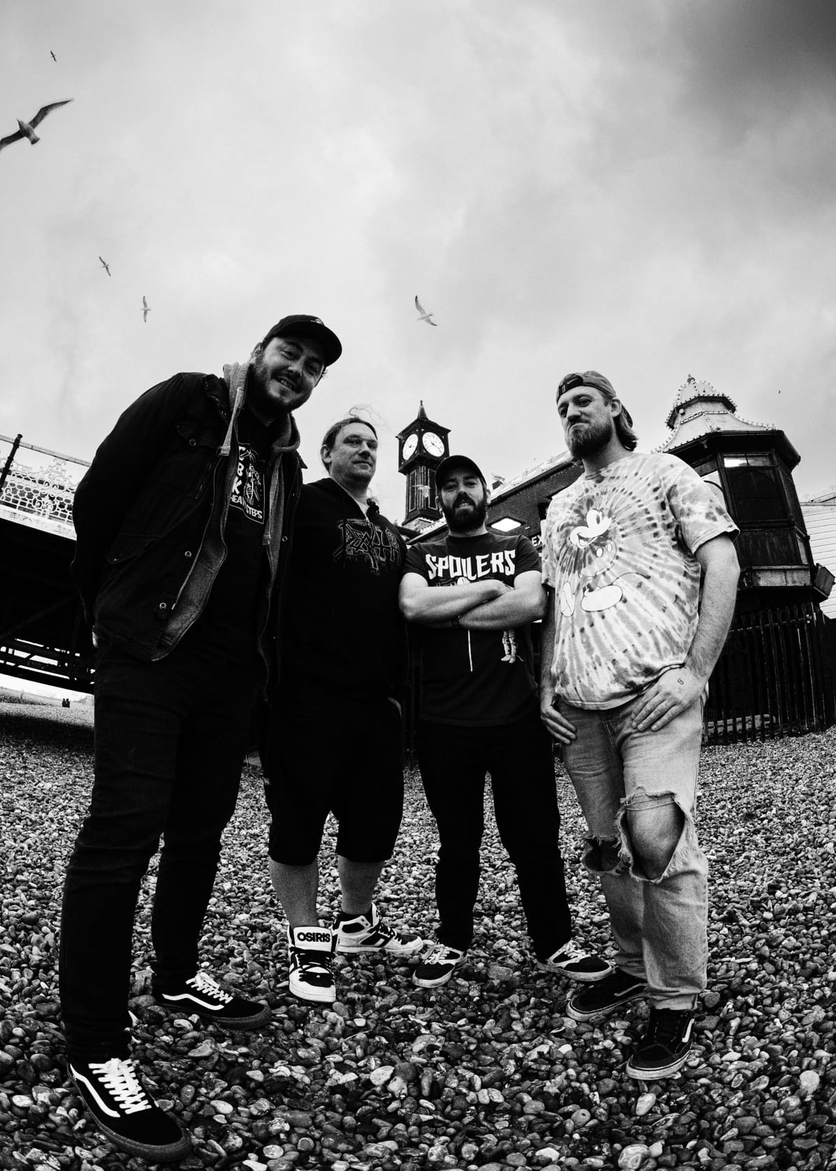 Barriers premiere "Final Fight" and talk "Time Crisis", Brighton punk rooms and the records behind the band 1 Barriers
