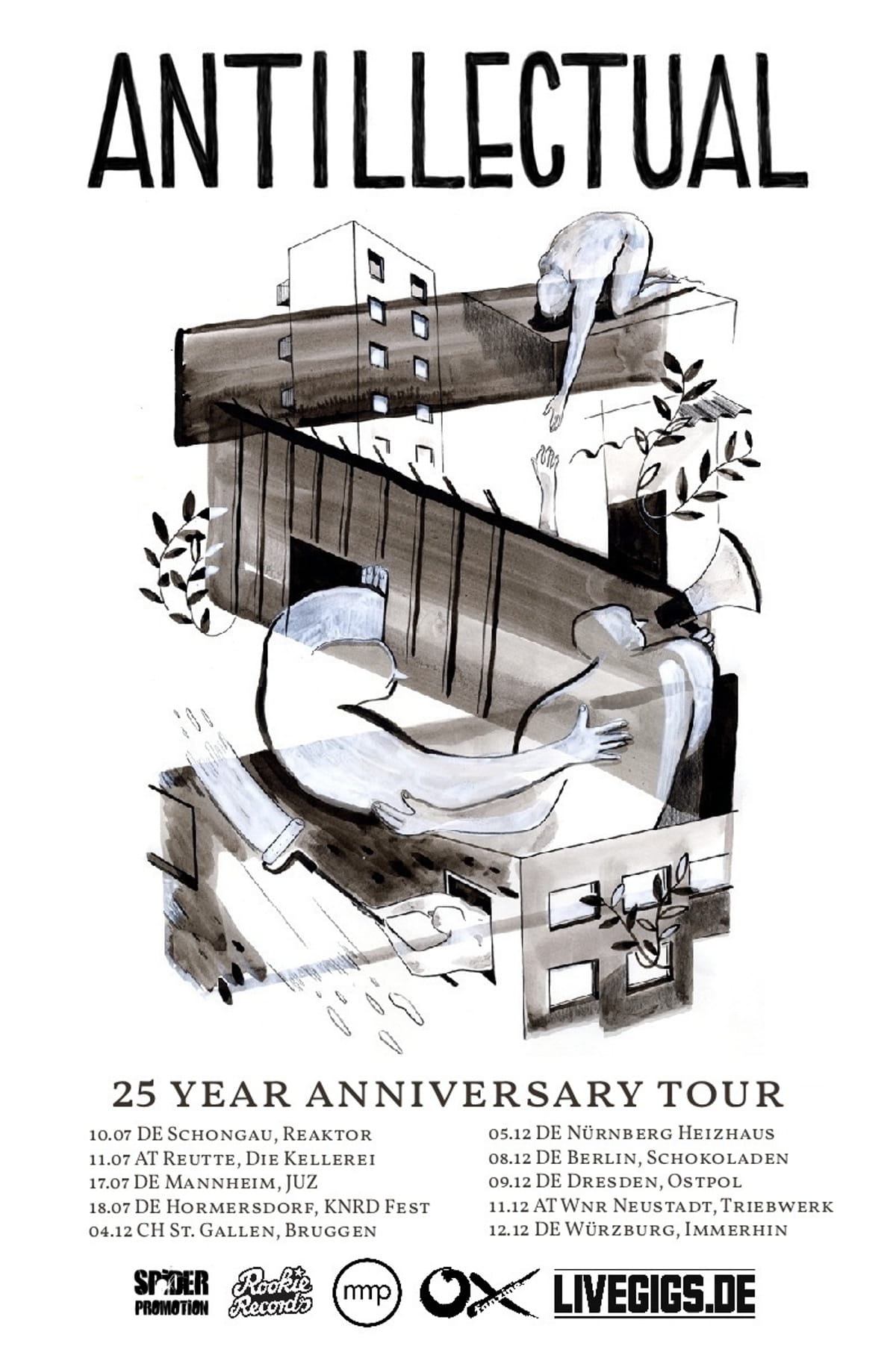 ANTILLECTUAL look back on 25 years of touring, politics and DIY work 15 Antillectual