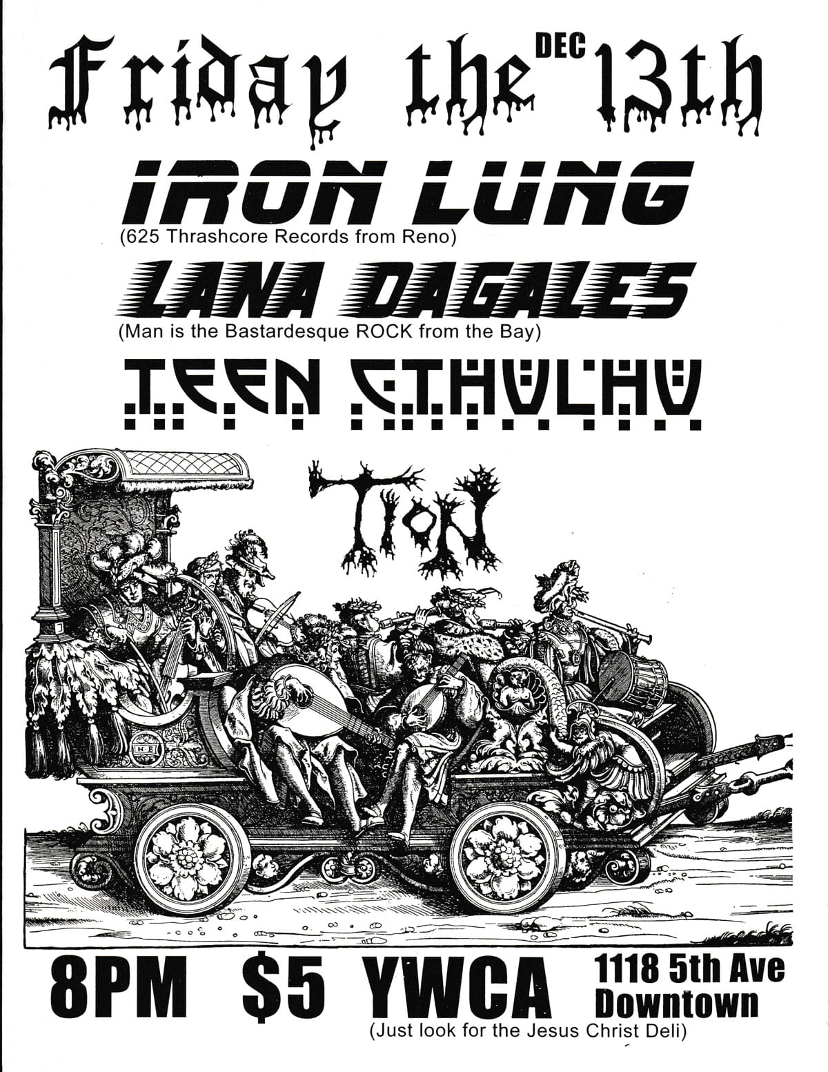 Twenty years later, LA powerviolence band Lana Dagales finally get their abandoned LP out 13 Lana Dagales / Iron Lung