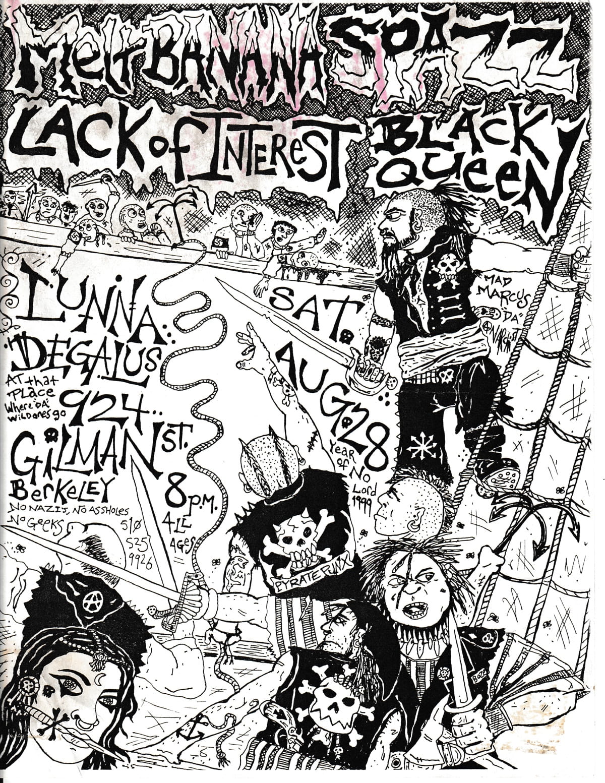 Twenty years later, LA powerviolence band Lana Dagales finally get their abandoned LP out 8 Lana Dagales