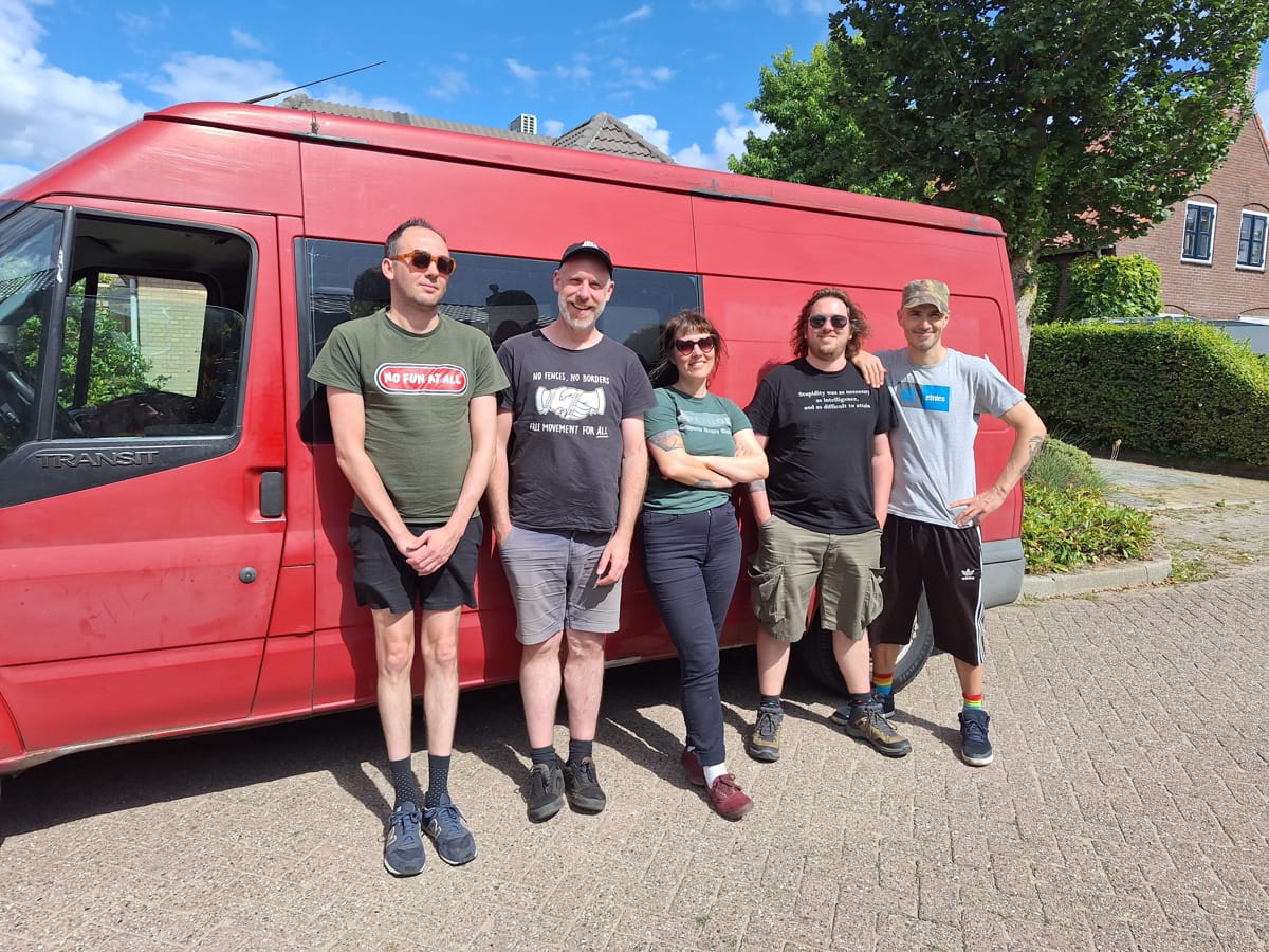 ANTILLECTUAL look back on 25 years of touring, politics and DIY work 14 Arrived at home, safe and sound